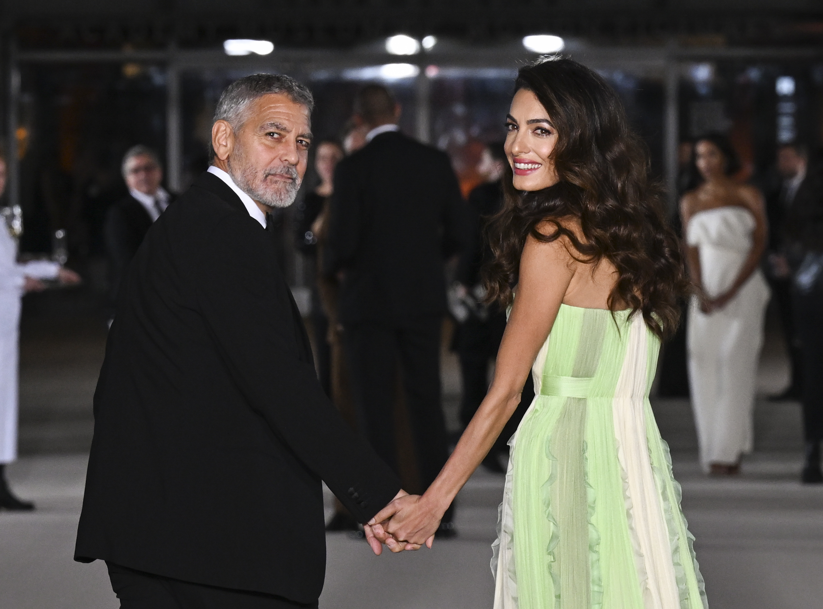 George and Amal Clooney at the 2nd Annual Academy Museum Gala in Los Angeles, California on October 15, 2022 | Source: Getty Images