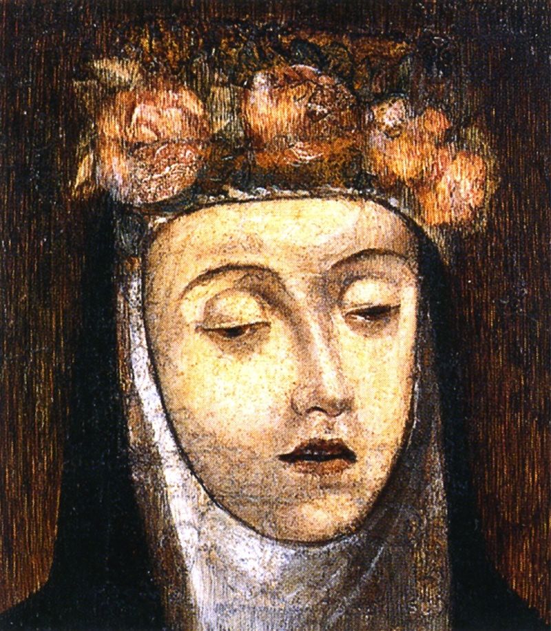 Retrato póstumo de Santa Rosa, lienzo del artista italiano Angelino Medoro.| Fuente: Wikipedia Retrato póstumo de Santa Rosa, lienzo del artista italiano Angelino Medoro.| Fuente: Wikipedia