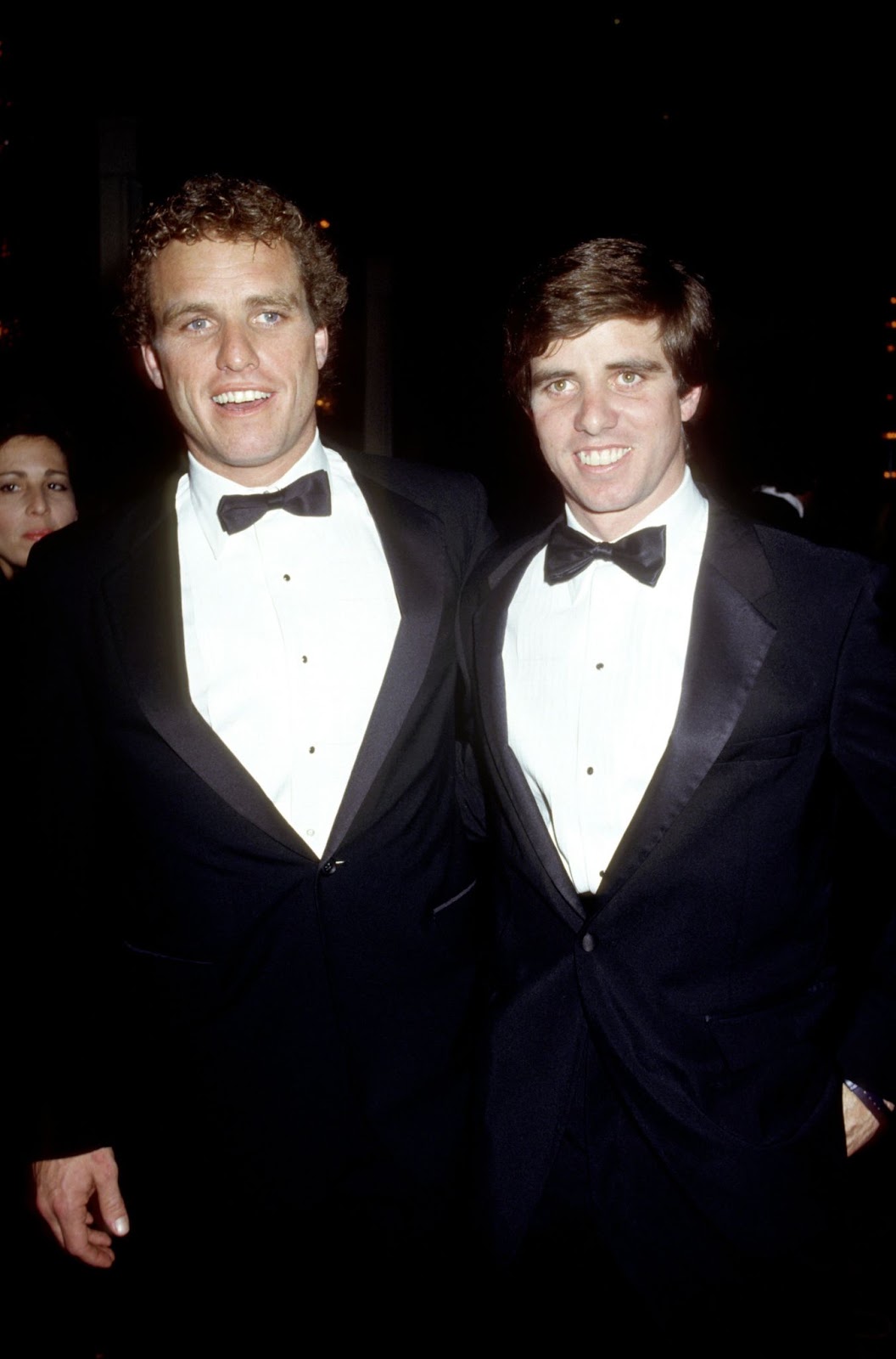 Joe and Michael Kennedy at the Starlight Foundation Awards on February 1, 1987. | Source: Getty Images