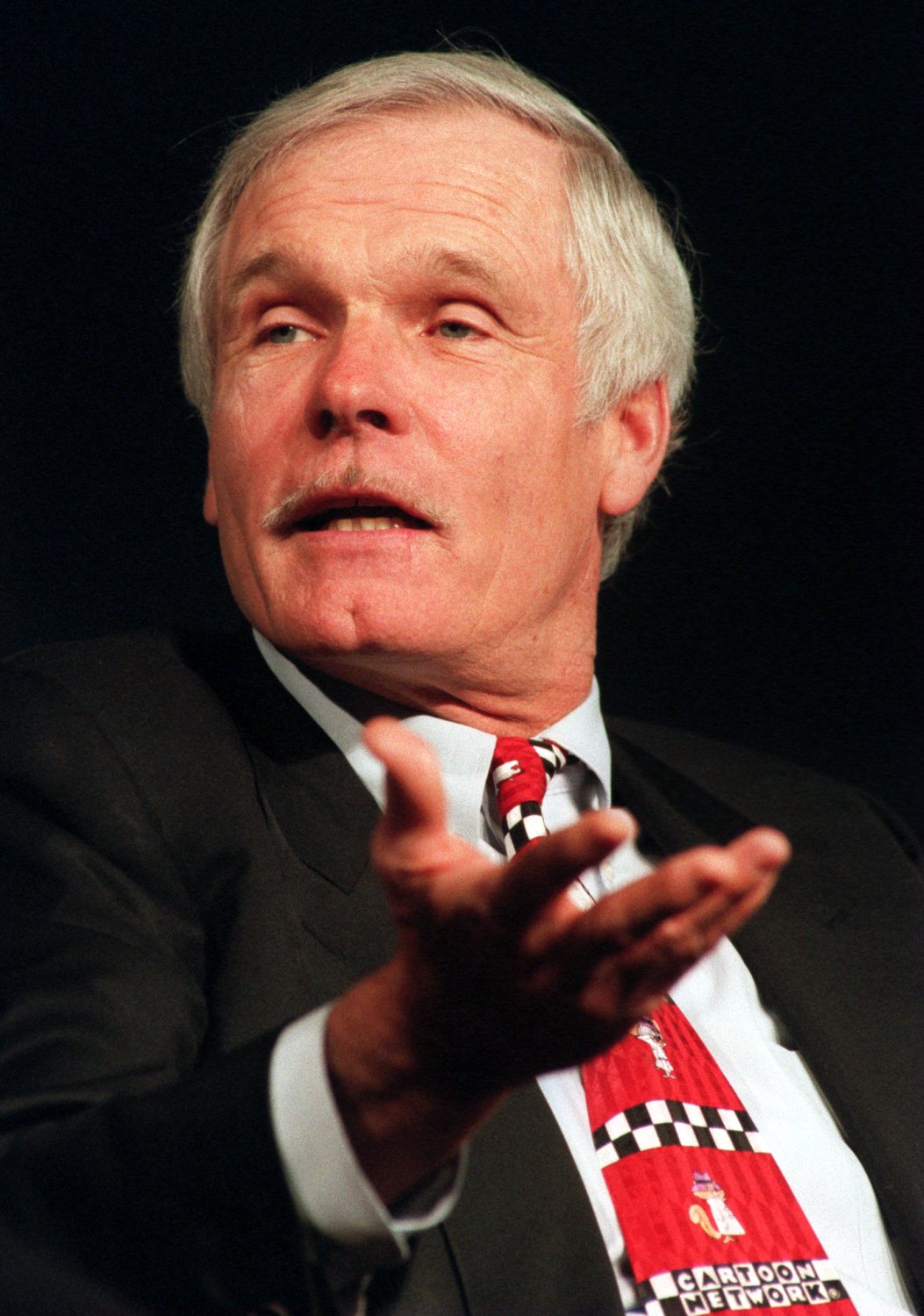 Ted Turner on November 29, 1995 | Source: Getty Images