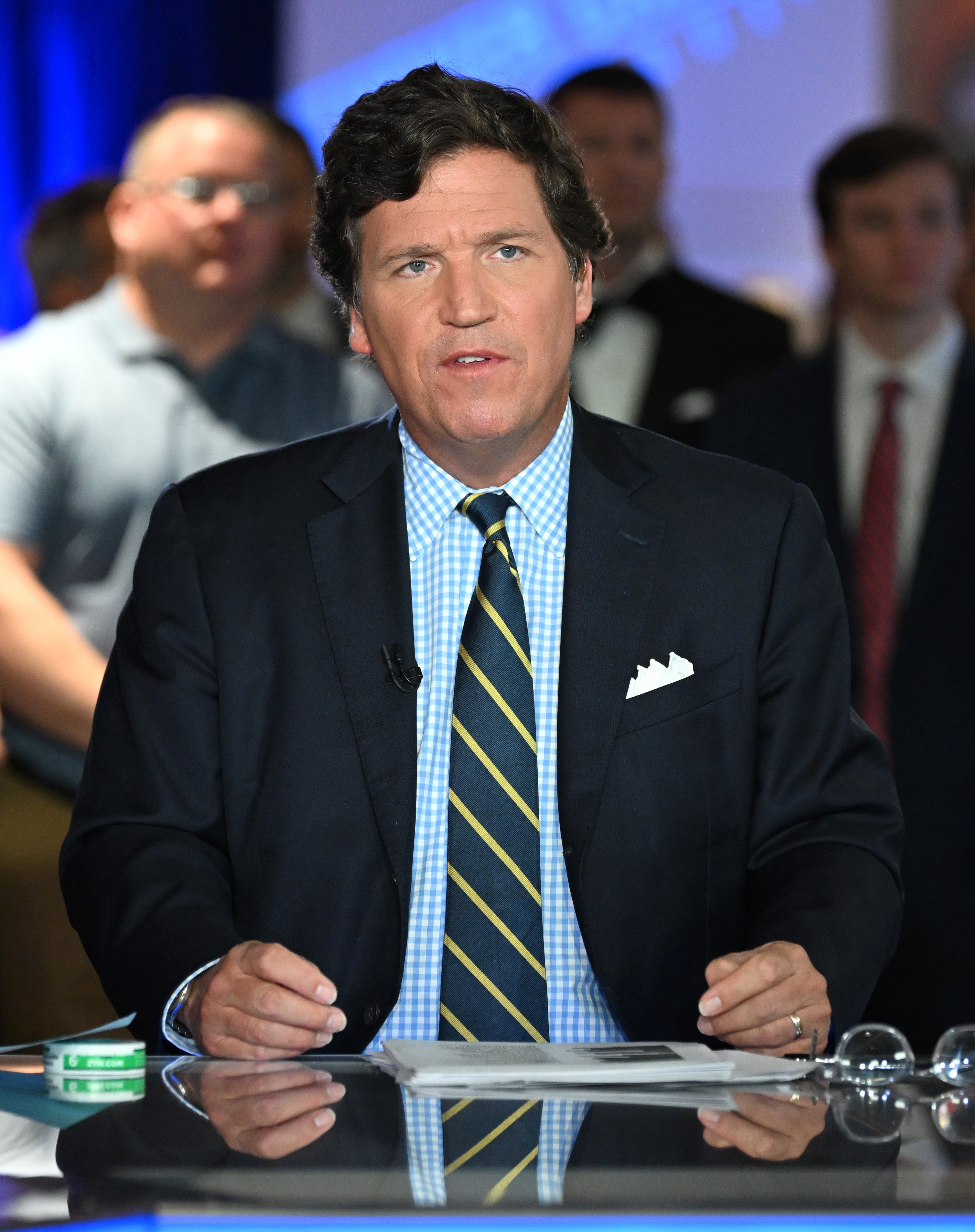 Tucker Carlson speaks during 2022 FOX Nation Patriot Awards at Hard Rock Live at Seminole Hard Rock Hotel & Casino Hollywood on November 17, 2022, in Hollywood, Florida | Source: Getty Images