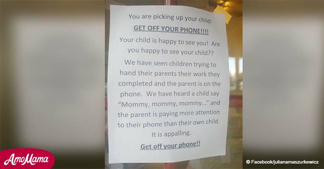 Daycare posts bold sign to parents and it sparks heated controversy among people