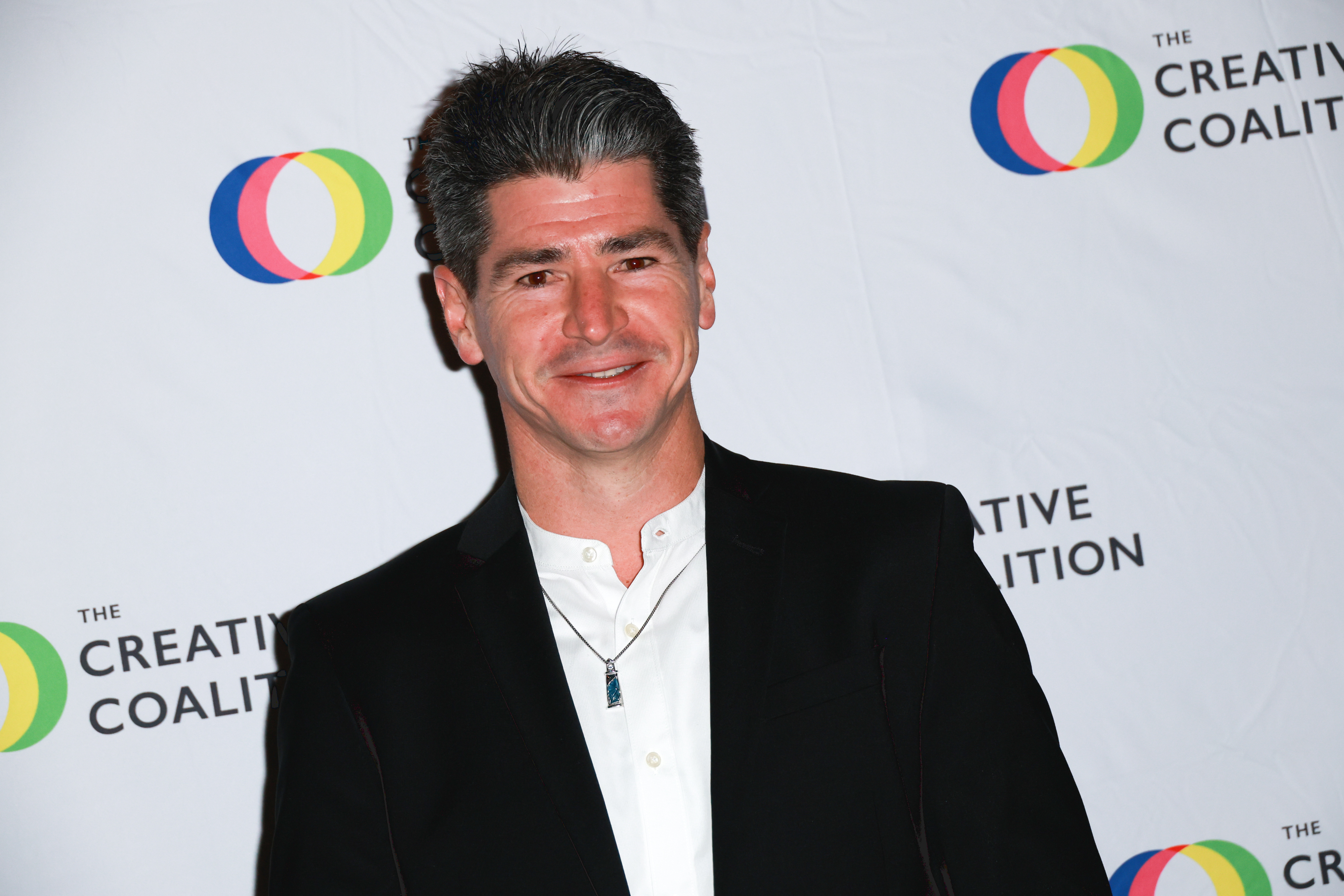 He remained very active on social media and at industry events. In this photo, Michael Fishman attended the Creative Coalition NextGen: The Fifty Night at Spartina on November 9, 2023, in Los Angeles, California. | Source: Getty Images