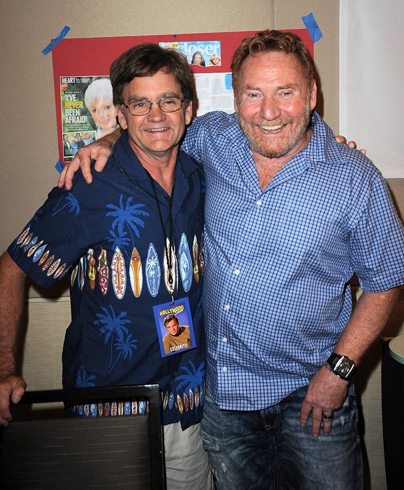 Brian Forster and his former co-star Danny Bonaduce. I Image: Getty Images.