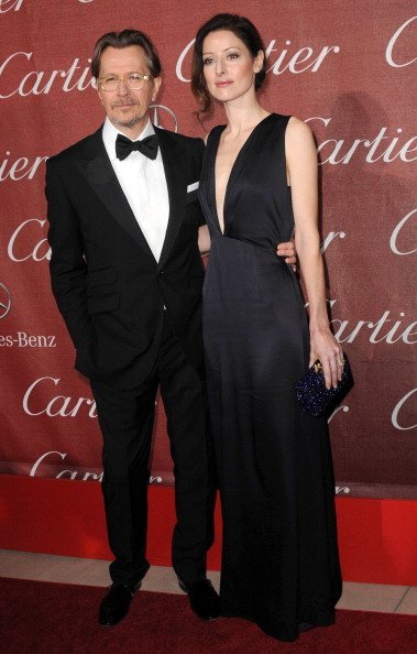 Gary Oldman and Alexander Edenborough at The 2012 Palm Springs International Film Festival Awards | Photo: Getty Images