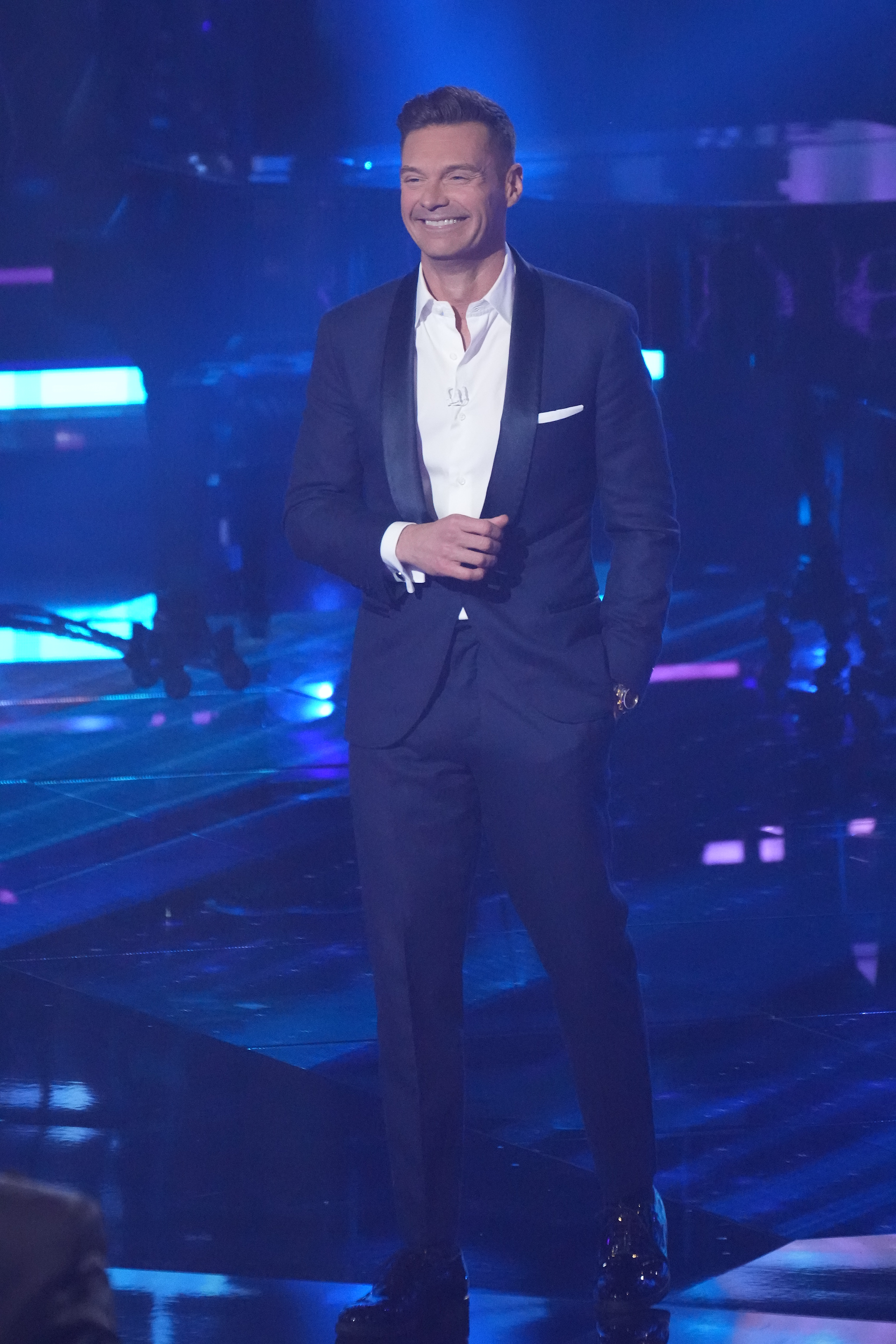 Ryan Seacrest on Episode 618 (Season Finale) of "American Idol" on May 1, 2023. | Source: Getty Images