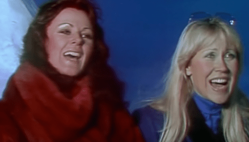 Screenshot from YouTube music video. | Source: Youtube.com/ABBA Screenshot from YouTube music video. | Source: Youtube.com/ABBA
