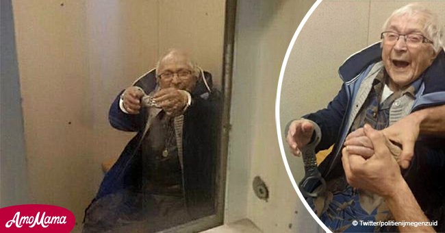 99-year-old woman ticks off bucket list by getting arrested