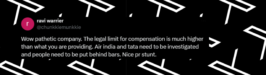 A user comment dated June 12, 2025 | Source: X/ravi warrier