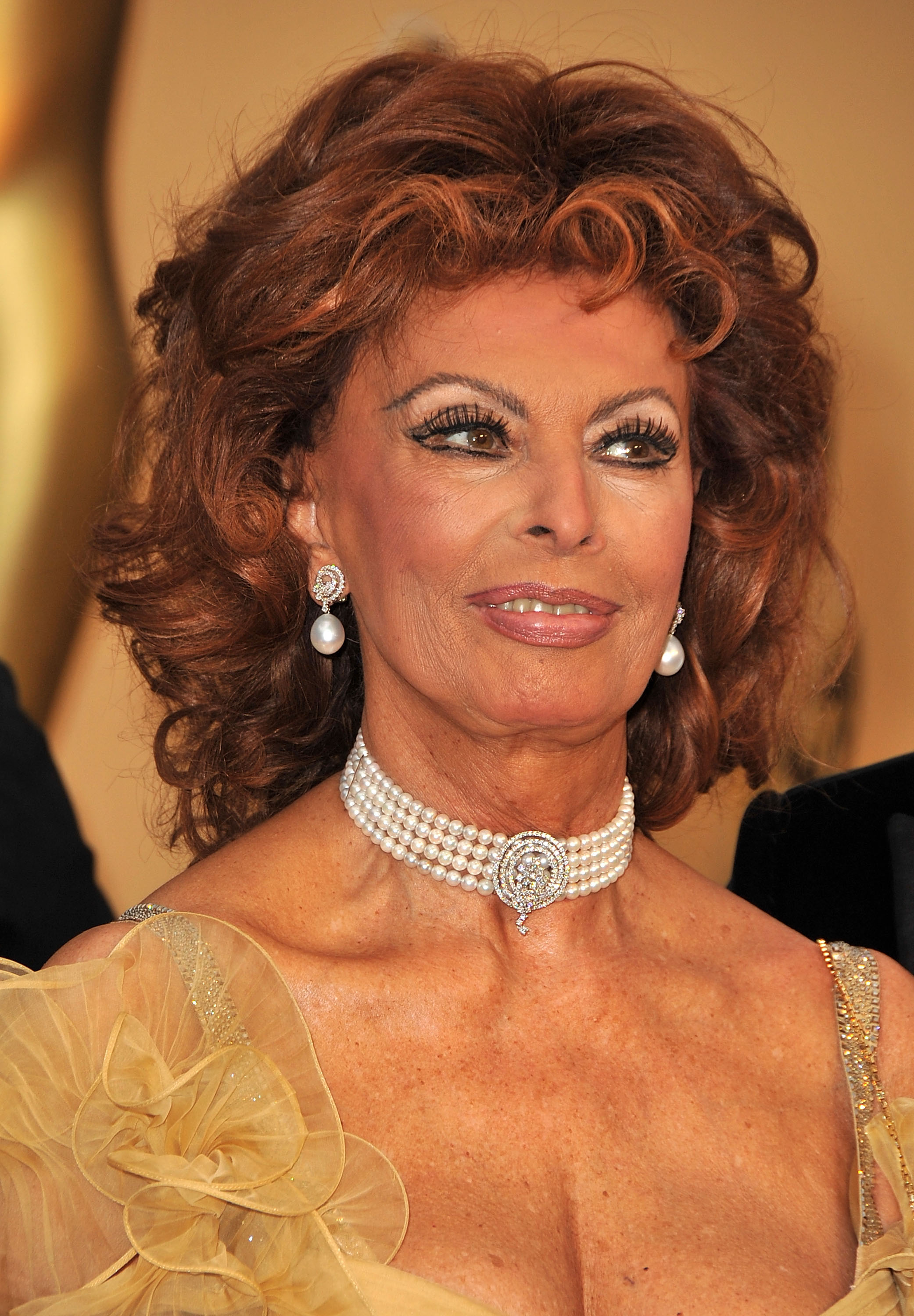 Sophia Loren at the 81st Annual Academy Awards in Hollywood, California on February 22, 2009 | Source: Getty Images