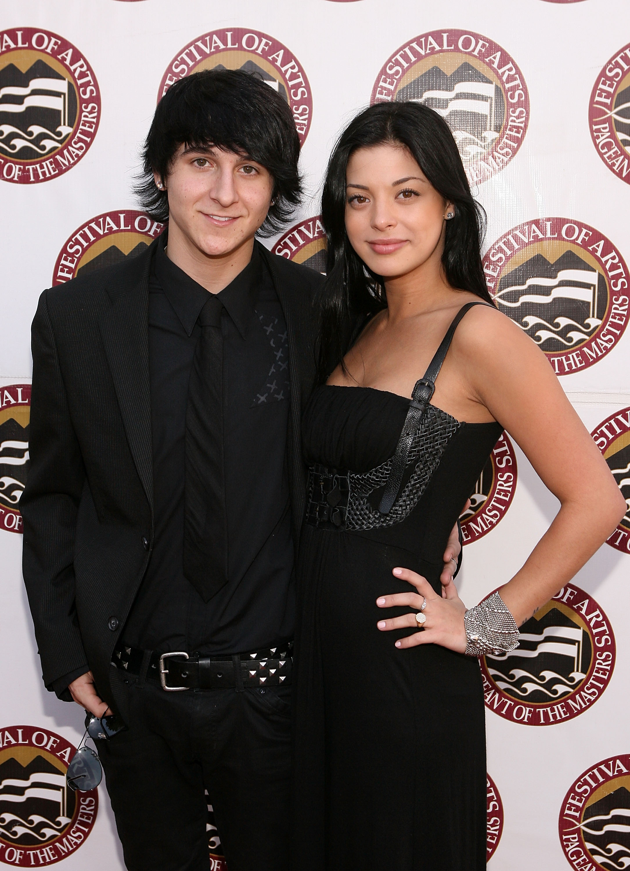 Mitchel Musso and Gia Mantegna attend The Festival of Arts/Pageant of The Masters 2009 Gala Benefit at the Irvine Bowl Park on August 29, 2009, in Laguna Beach, California. | Source: Getty Images