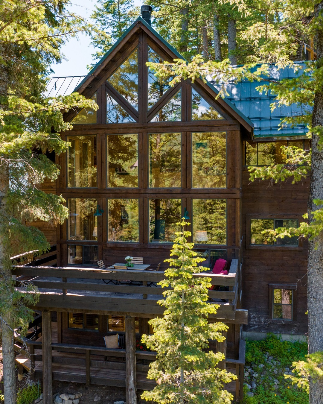 A look at Sibylle Szaggars Redford's Utah home from a post dated July 6, 2024. | Source: Instagram/windermere