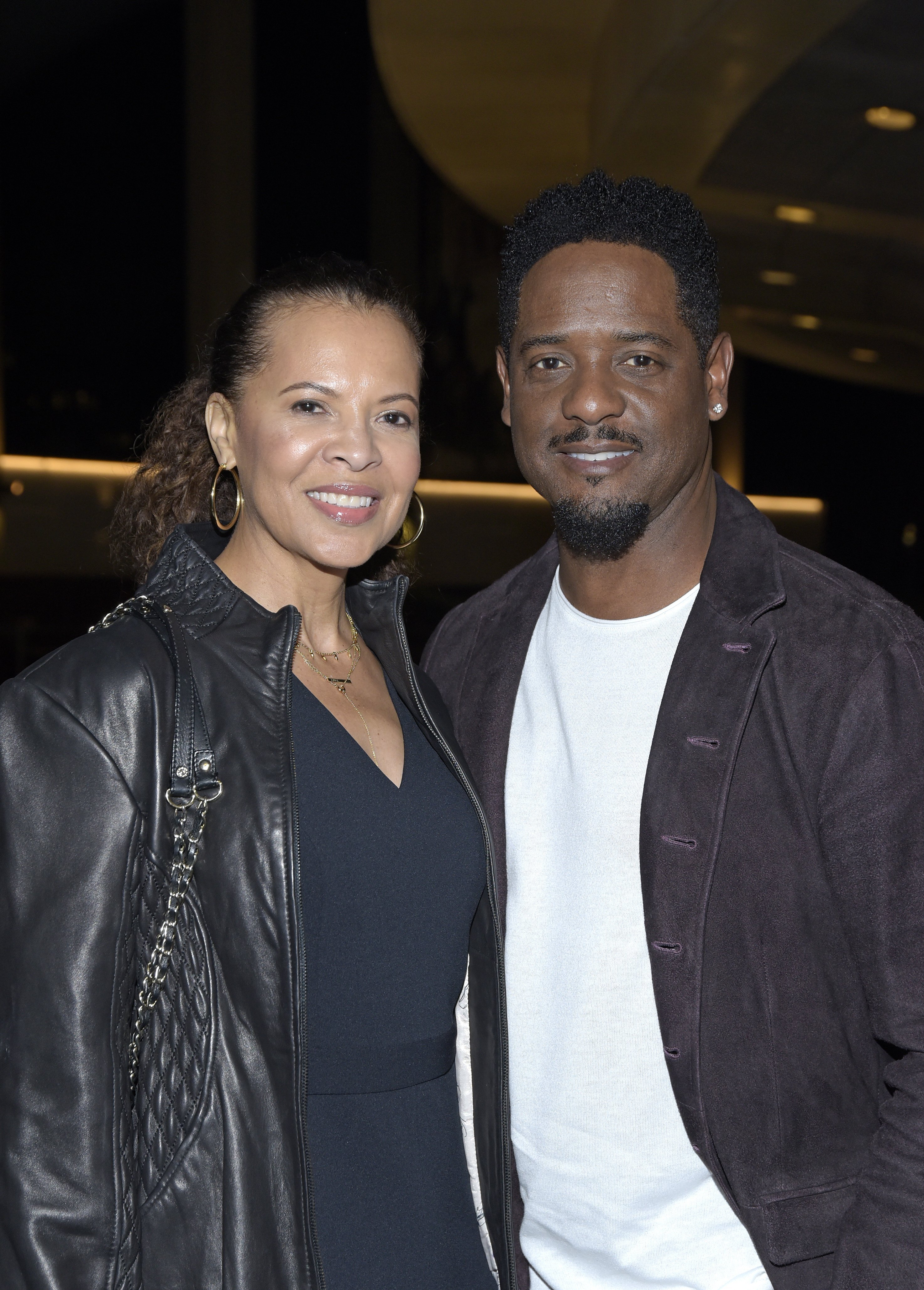 Desiree DaCosta & Blair Underwood at the opening night of "Lackawanna Blues" on Mar. 13, 2019 in California | Photo: Getty Images