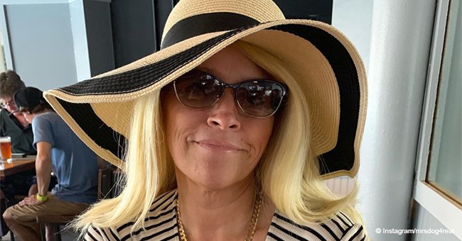 Beth Chapman looks radiant in an oversized hat, smiling despite her battle with cancer