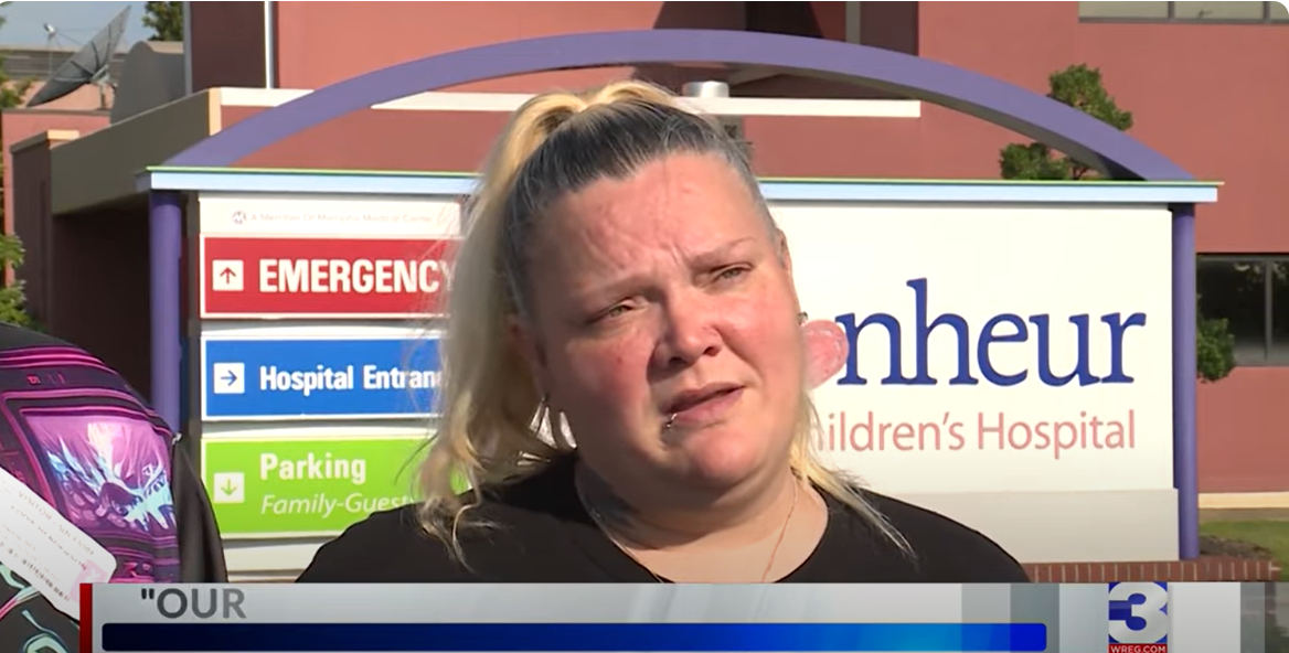 Joshua Henderson's mother, Angel talking about him during an interview, from a video posted July 28, 2025 | Source: YouTube/WREGNewsChannel