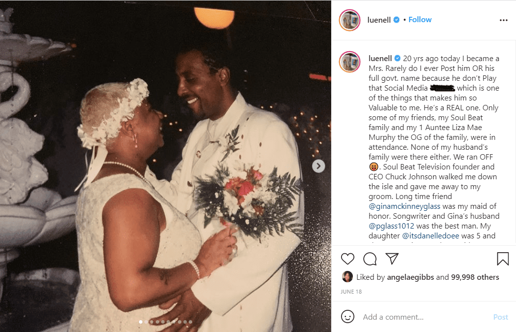 Luenell Has Been Married to a ‘Real Man’ for 20 Years but Keeps Him Out