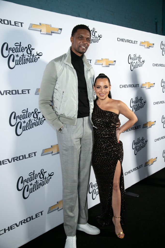 Chris Bosh and Adrienne Bosh attend the 4th Annual Create & Cultivate 100 list on January 23, 2020  | Photo: Getty Images