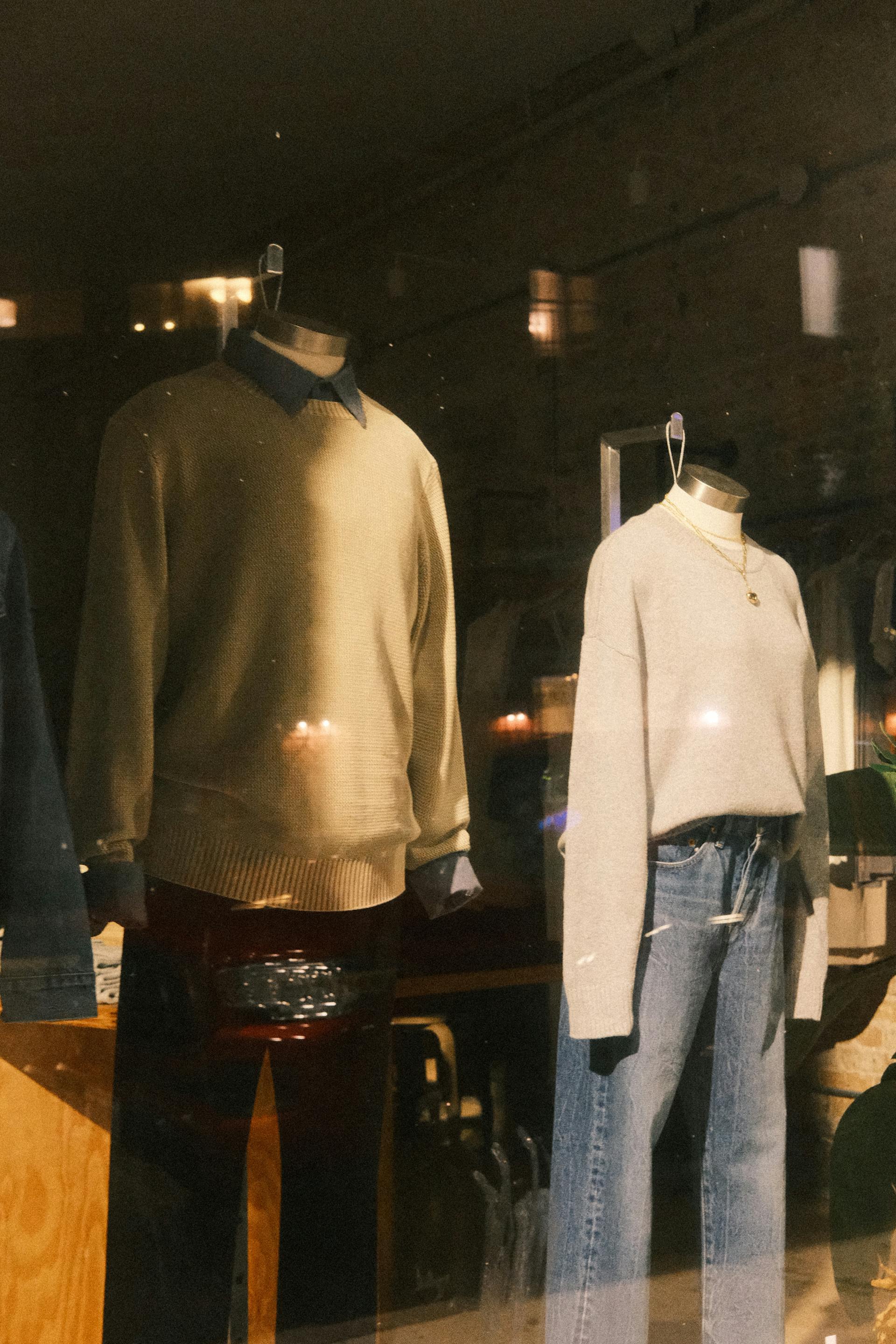 Clothes on a mannequin | Source: Pexels