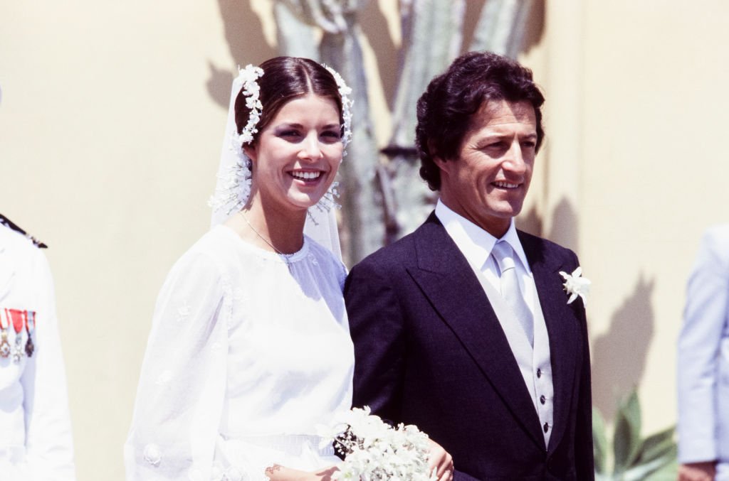 Mariage de Caroline de Monaco et de Philippe Junot à Monte-Carlo en juin 1978, Monaco. | Photo Getty Images