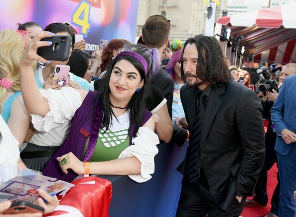 Keanu Reeves at the premiere of Disney and Pixar's "Toy Story 4" on June 11, 2019 | Photo: Getty Images