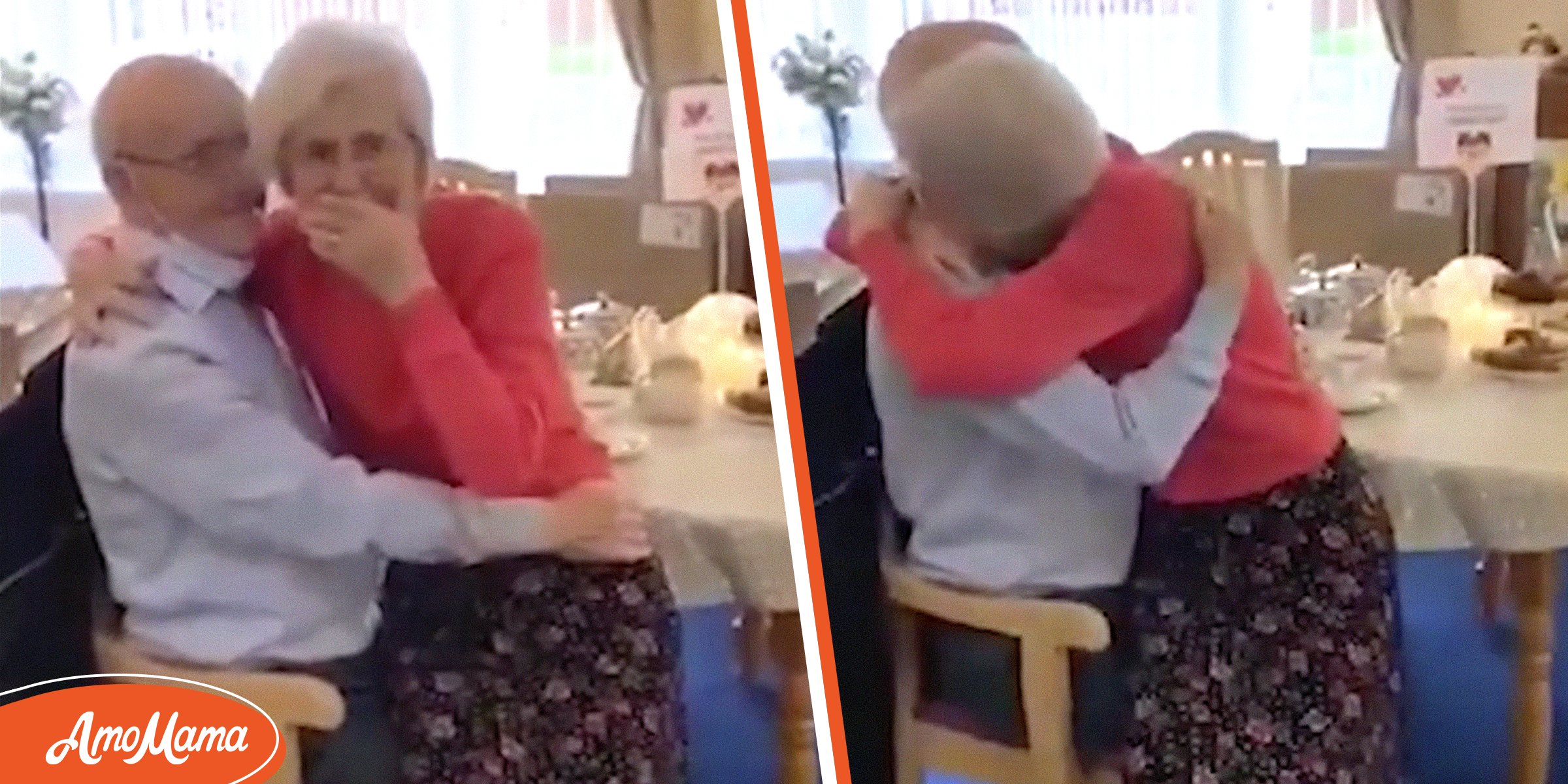 Husband Surprises Wife By Moving Into Her Care Home Finally Hugs Her Tightly After Months Apart