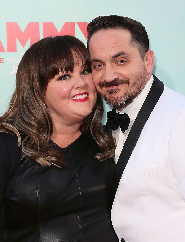 Melissa McCarthy and husband director Ben Falcone attend the premiere of Warner Bros. Pictures' "Tammy" at TCL Chinese Theatre on June 30, 2014 in Hollywood, California | Photo: Getty Images