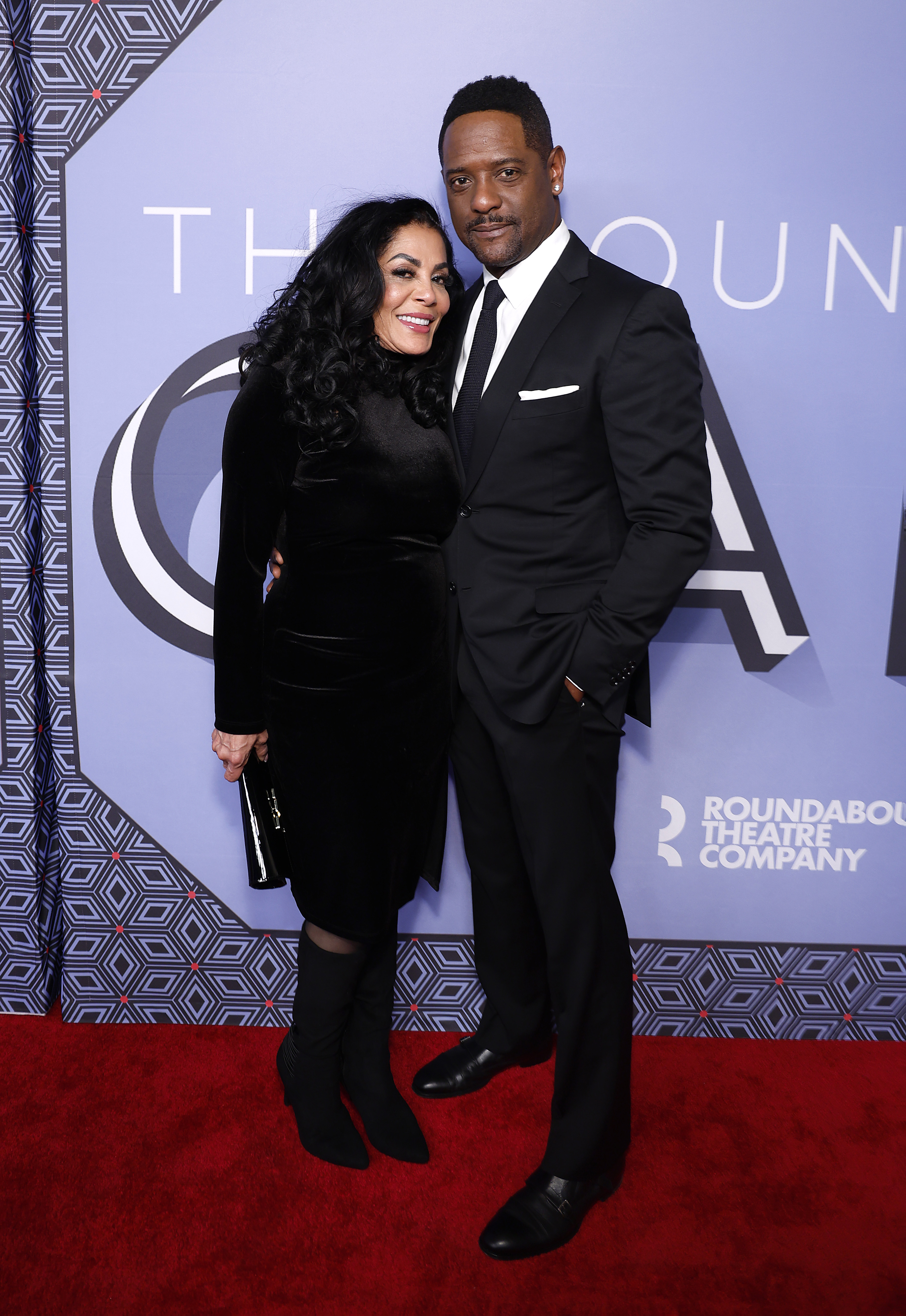 Josie Hart and Blair Underwood at The Roundabout Gala in New York City on March 6, 2023. | Source: Getty Images