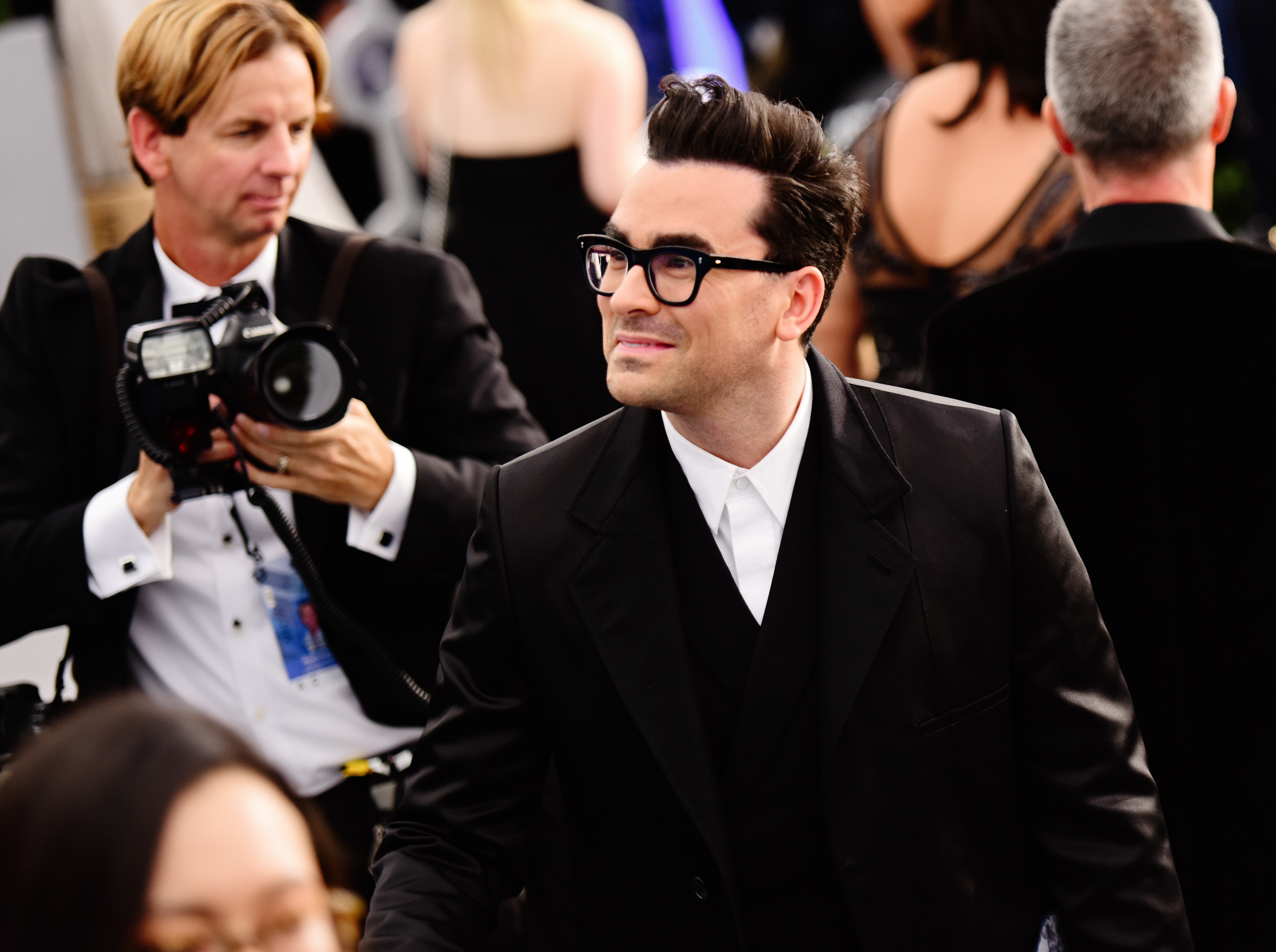 Dan Levy during the 26th annual Screen Actors Guild Awards at The Shrine Auditorium on January 19, 2020, in Los Angeles, California. | Source: Getty Images