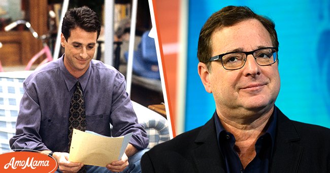 Bob Saget as Danny Tanner on ABC's "Full House" in 1993 [Left]. Saget pictured on "TODAY" in 2019 [Right]. | Photo: Getty Images