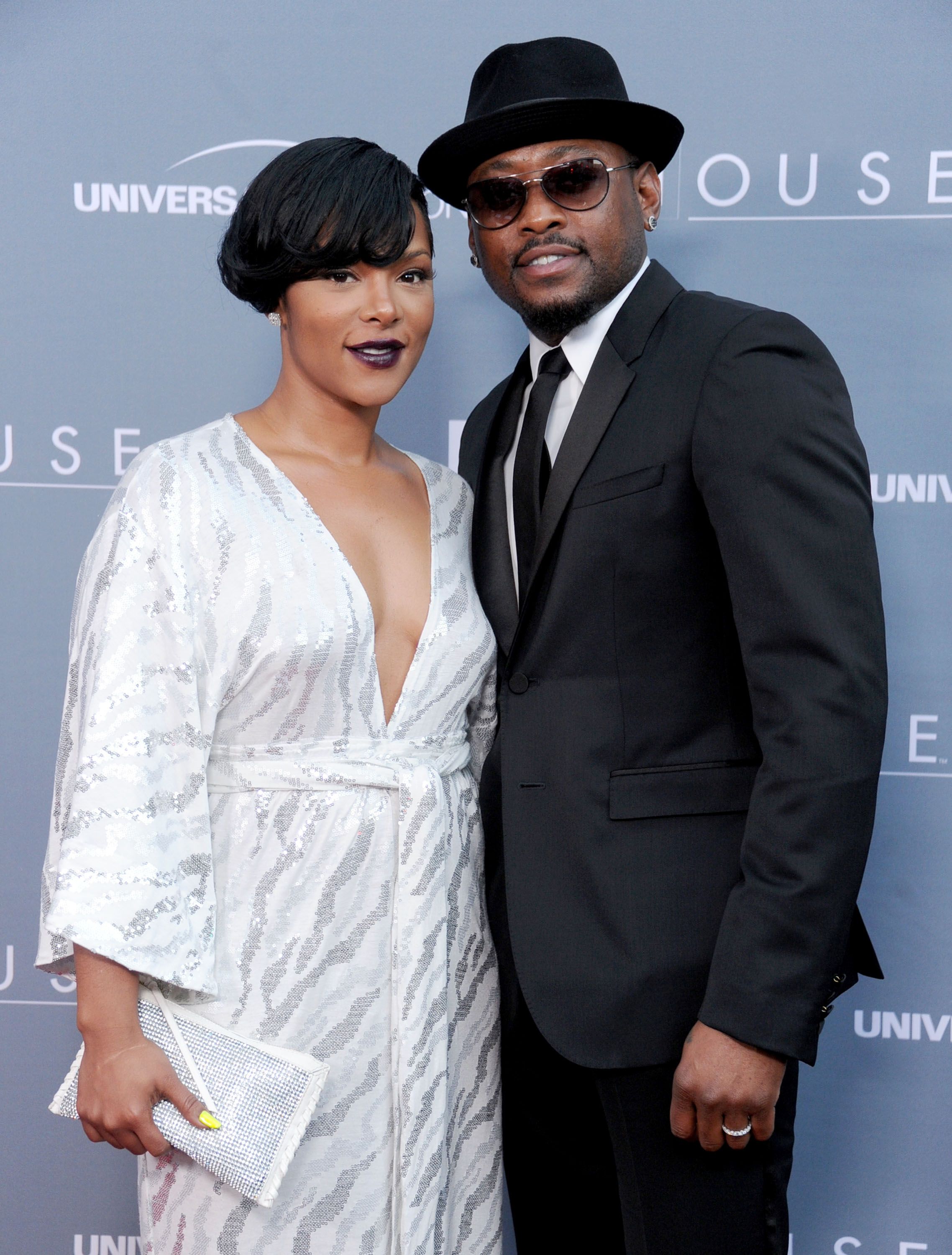 Omar Epps and wife Keisha Spivey at Fox's "House" series finale wrap party at Cicada on April 20, 2012. | Photo: Getty Images 