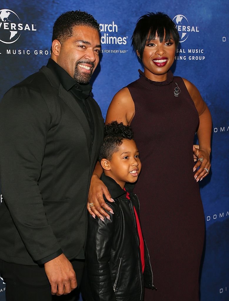 David Otunga, Jennifer Hudson and David Otunga Jr. attend the 2016 March of Dimes Celebration of Babies at the Beverly Wilshire Four Seasons Hotel | Photo: Getty Images