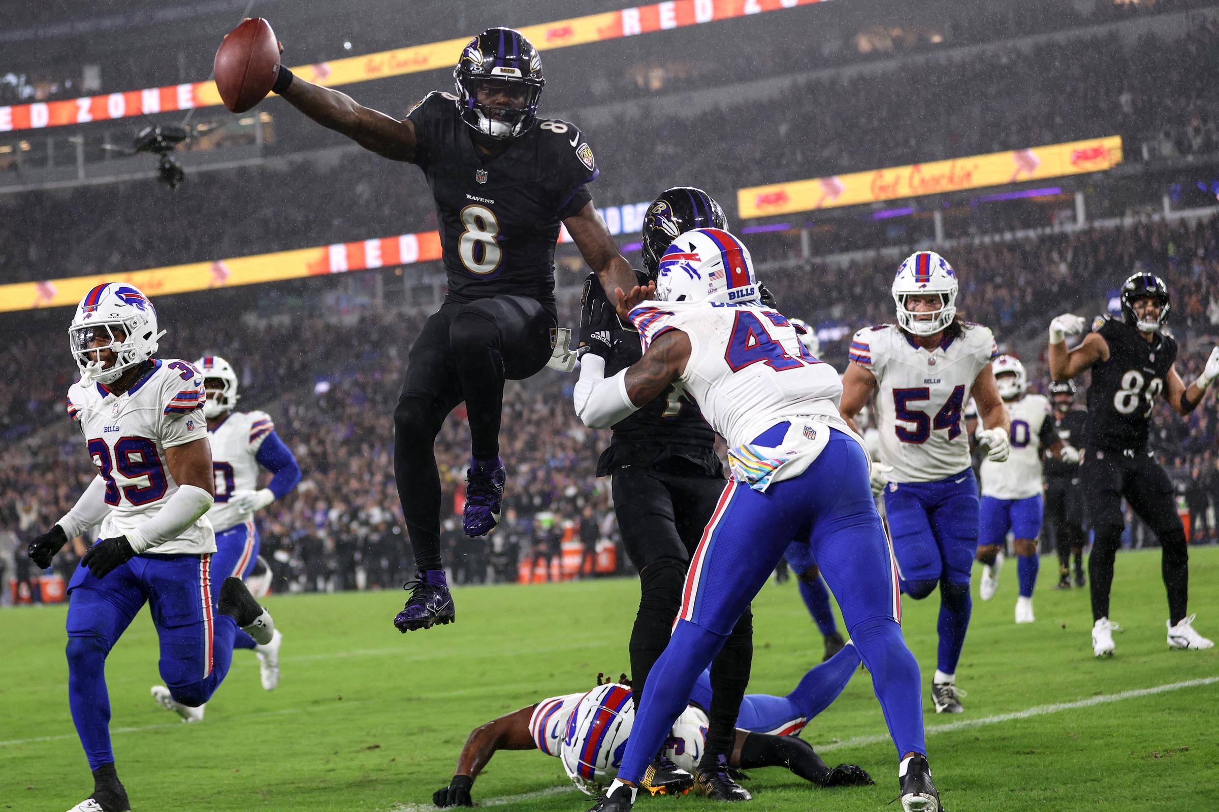 Baltimore Ravens and Buffalo Bills compete at M&T Bank Stadium on September 29, 2024 | Source: Getty Images