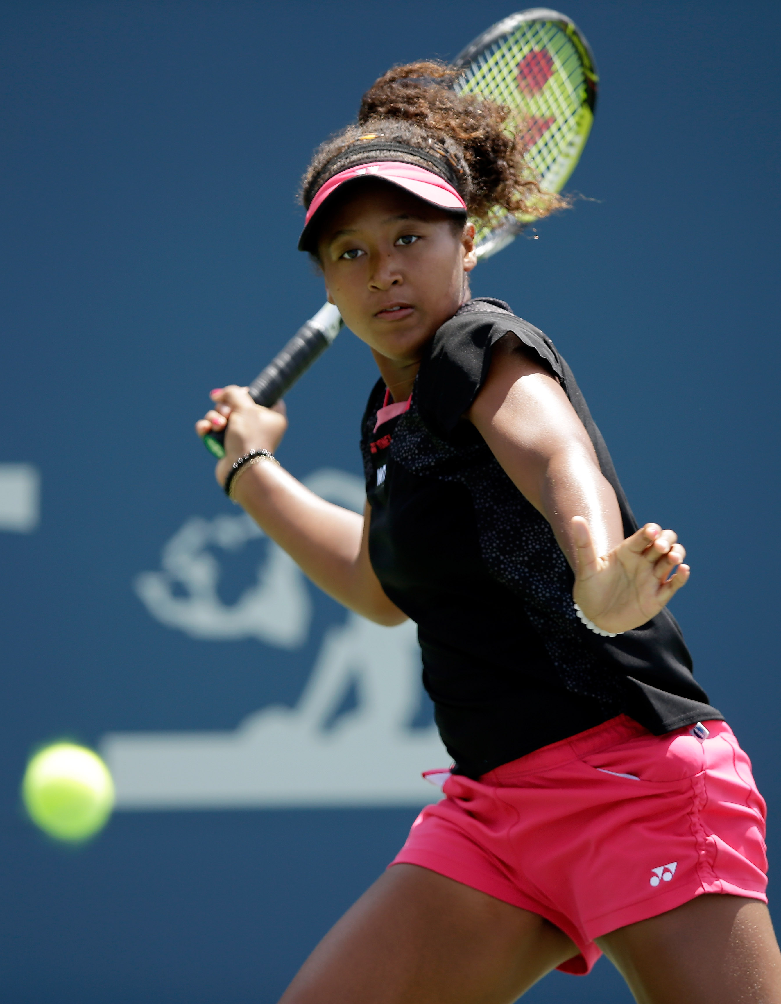 Naomi Osaka during Day 1 of the Bank of the West Classic in Standford, California on July 28, 2014. | Source: Getty Images
