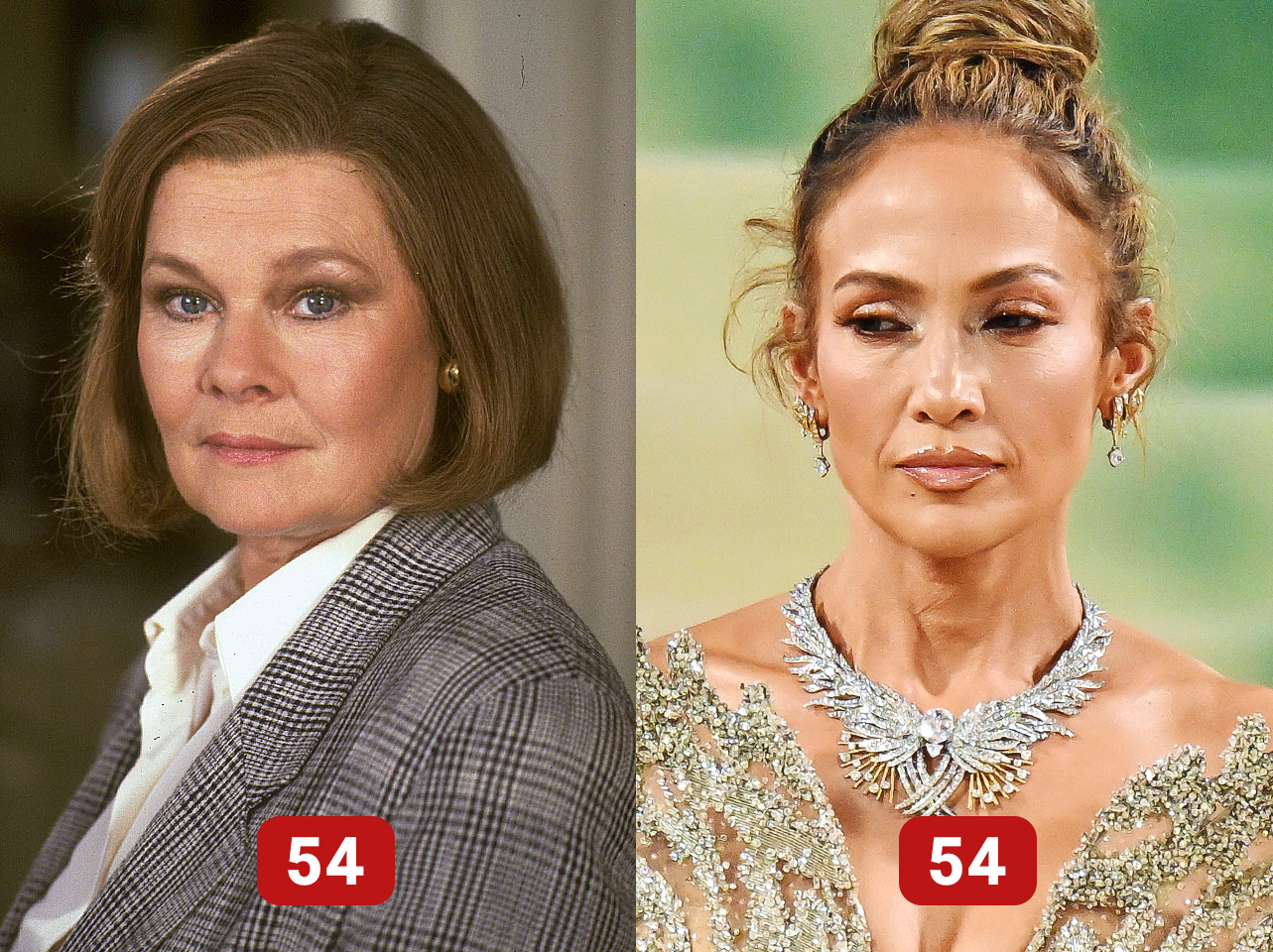 Judie Dench | Jennifer Lopez | Source: Getty Images