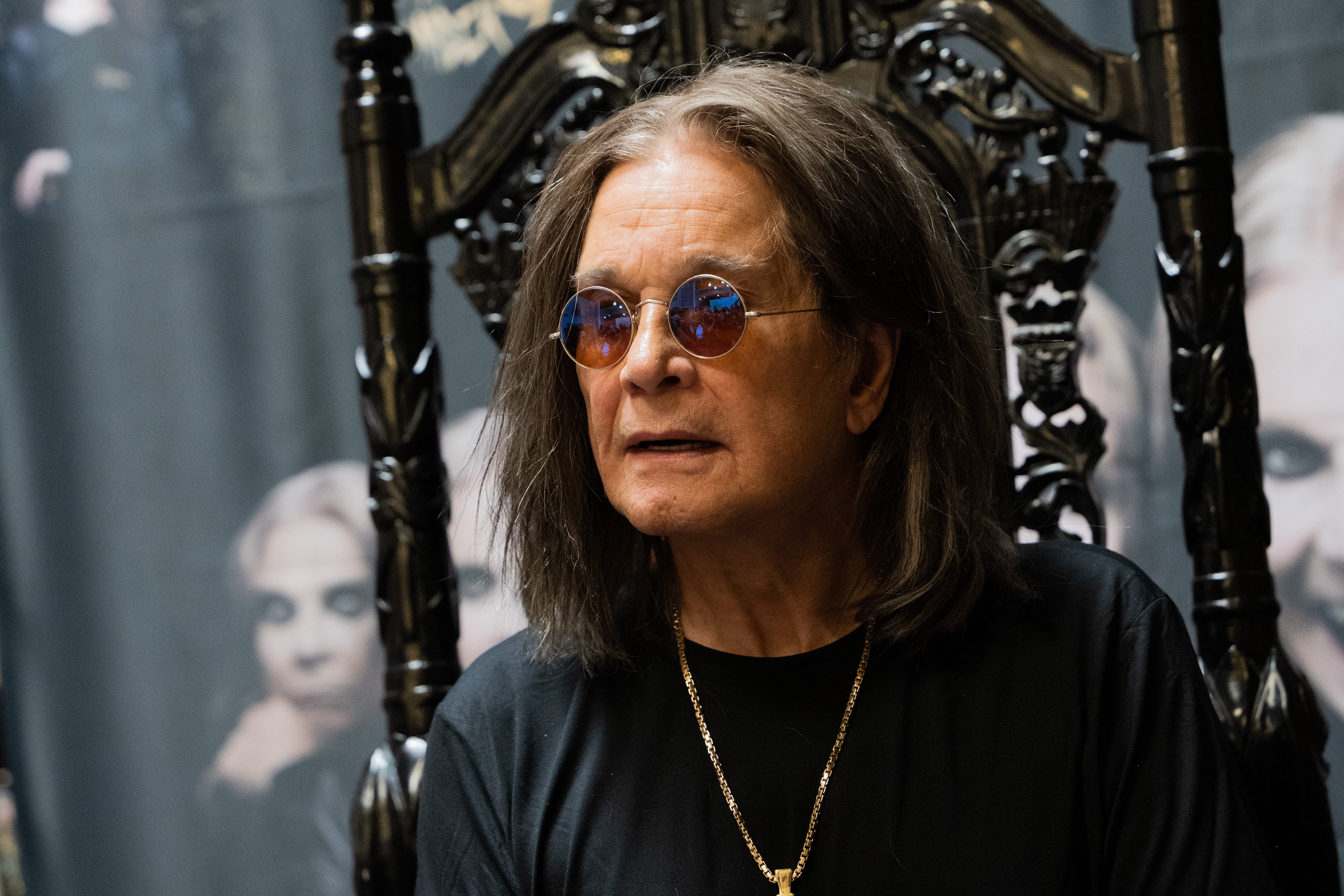 Ozzy Osbourne signs copies of his album "Patient Number 9" at Fingerprints Music on September 10, 2022 in Long Beach, California | Source: Getty Images