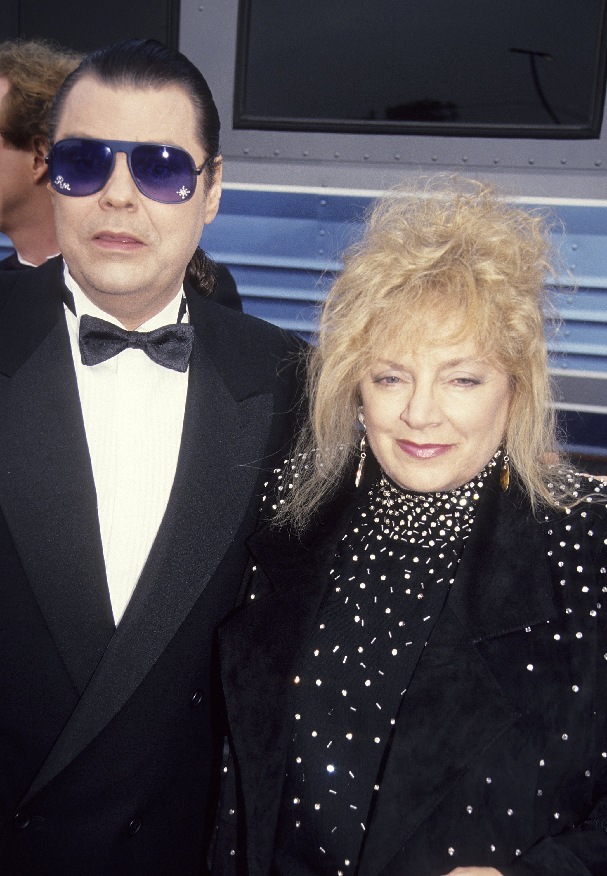 Ronnie Milsap and Joyce Reeves arriving at the 26th Annual Academy of Country Music Awards on April 24, 1991 | Source: Getty Images