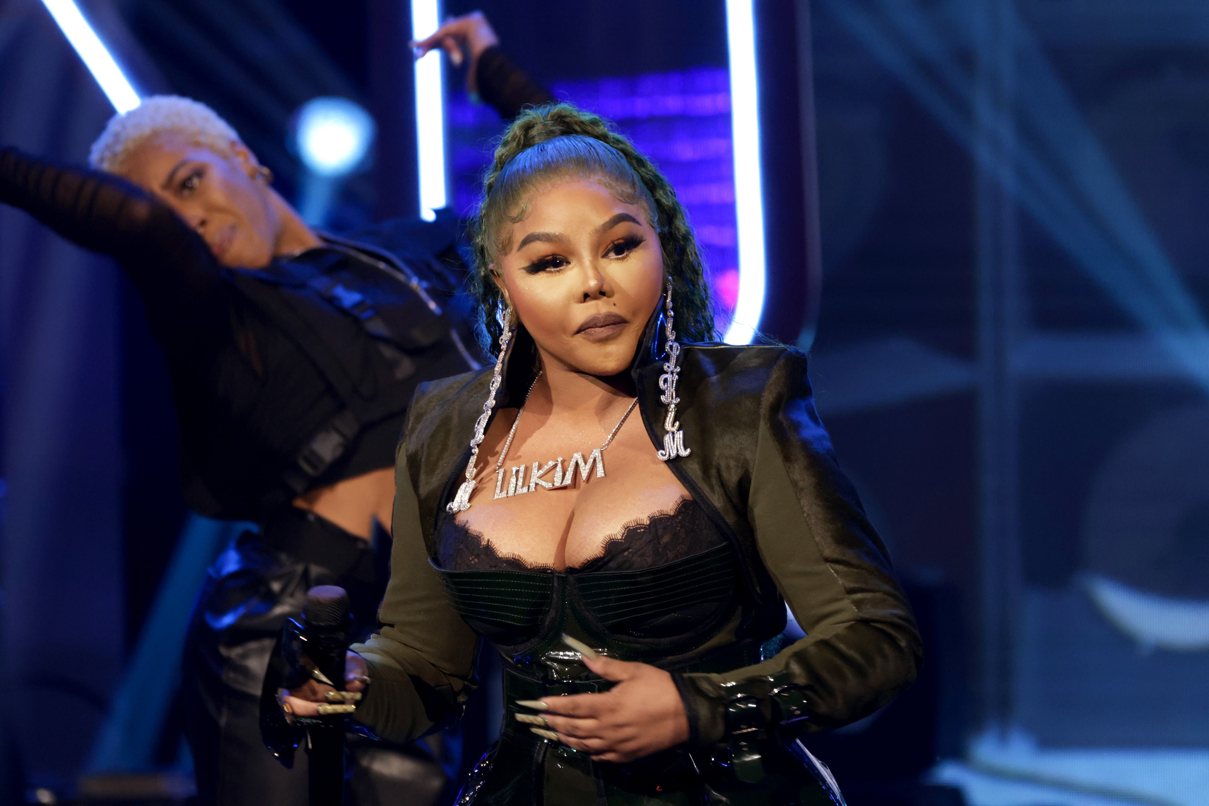 Lil' Kim performing during the BET Hip Hop Awards in Atlanta, Georgia on September 30, 2022. | Source: Getty Images