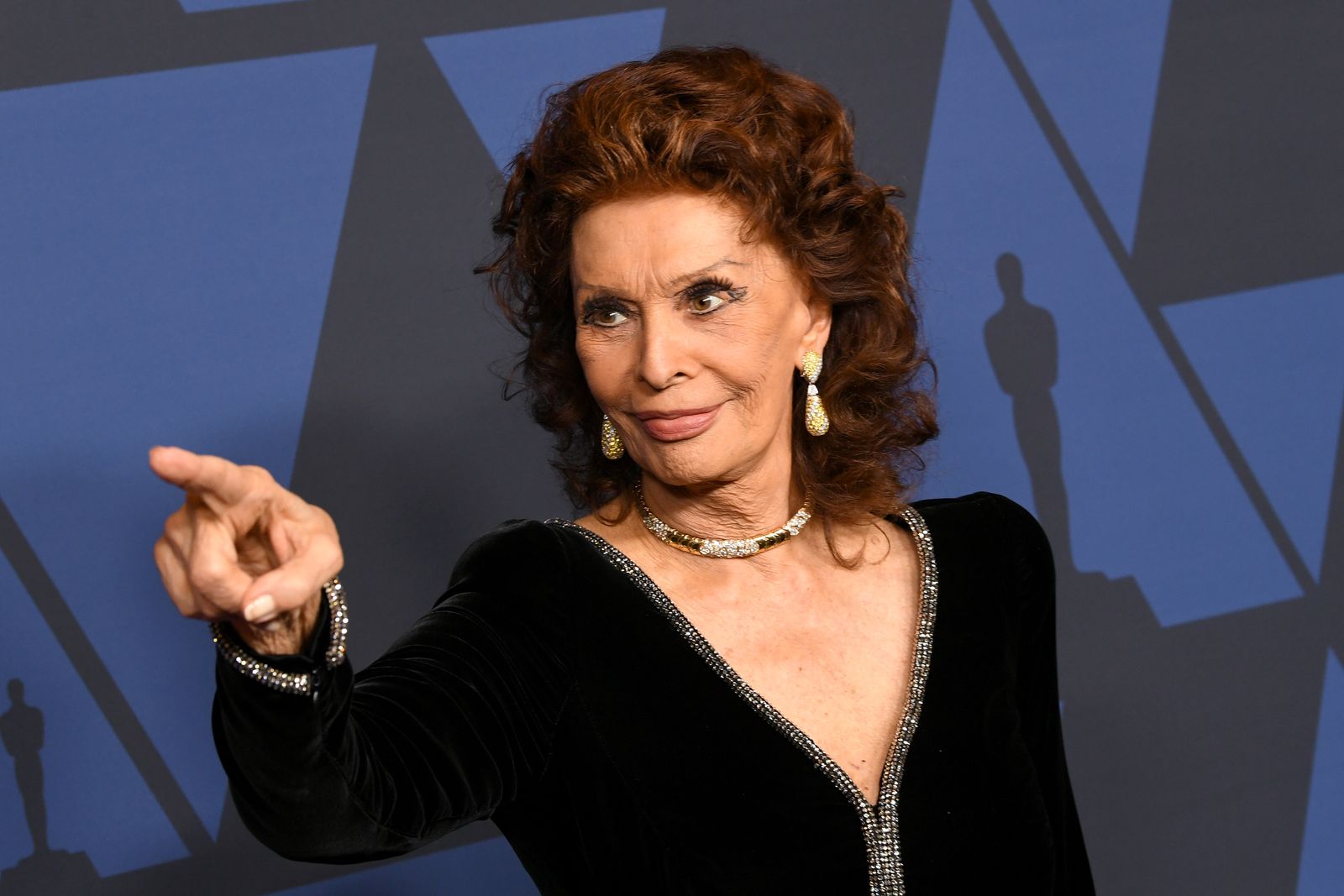Sophia Loren at the Academy of Motion Picture Arts And Sciences' 11th Annual Governors Awards at The Ray Dolby Ballroom at Hollywood & Highland Center on October 27, 2019 | Photo: Getty Images