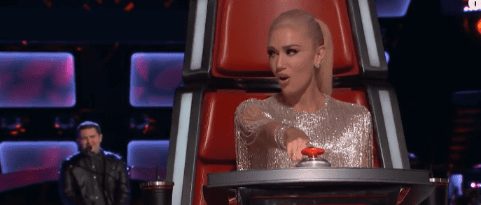 Gwen Stefani on The Voice. | Source: YouTube/ Disney Shows and Disney Movie Trailers