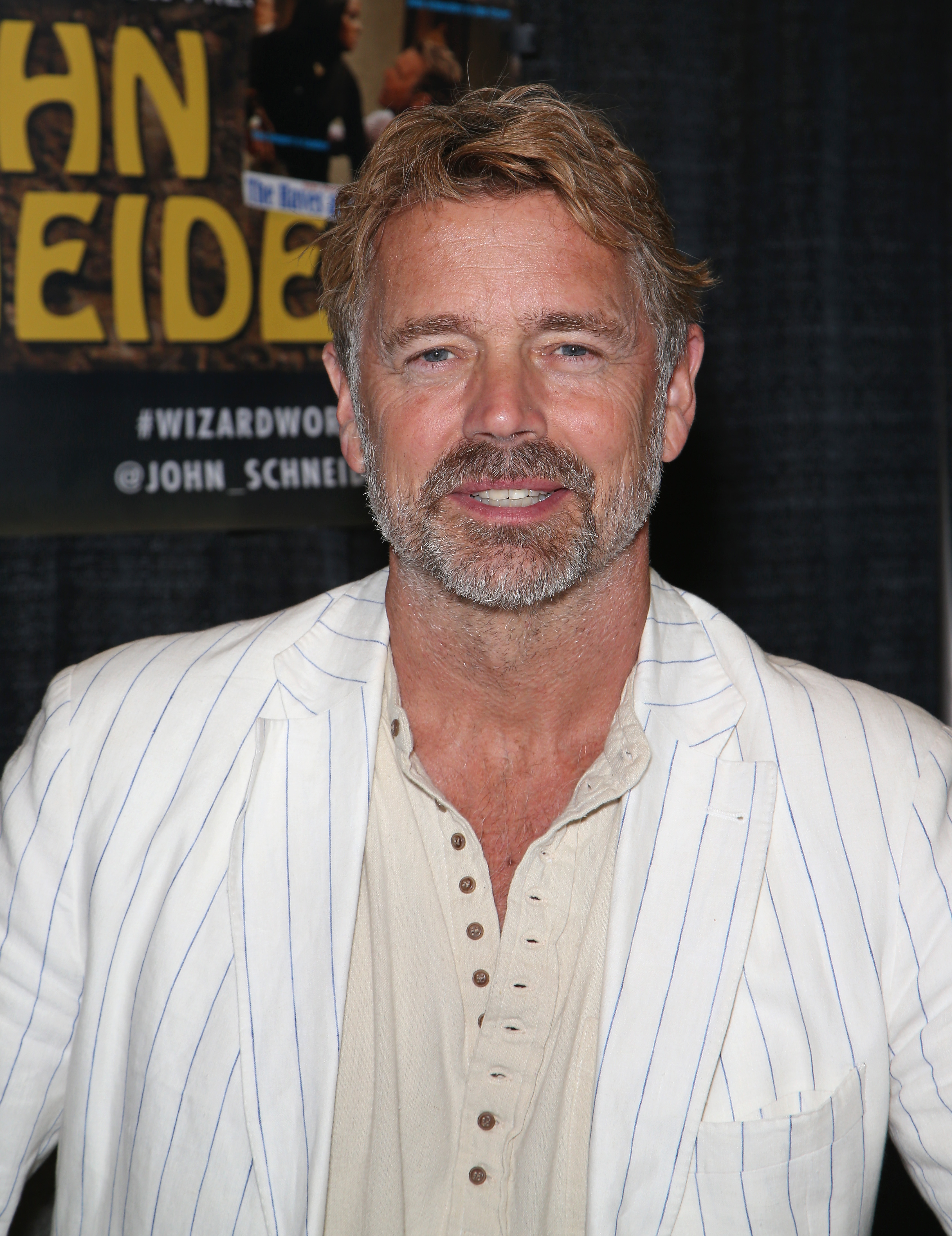 Actor John Schneider attends Wizard World Las Vegas at the Las Vegas Convention Center in Las Vegas, Nevada on March 19, 2016 | Source: Getty Images