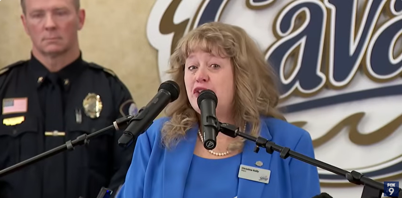 Savage Mayor Christine Kelly, from a video post dated January 14, 2026. | Source: YouTube/FOX 9Minneapolis-St.Paul