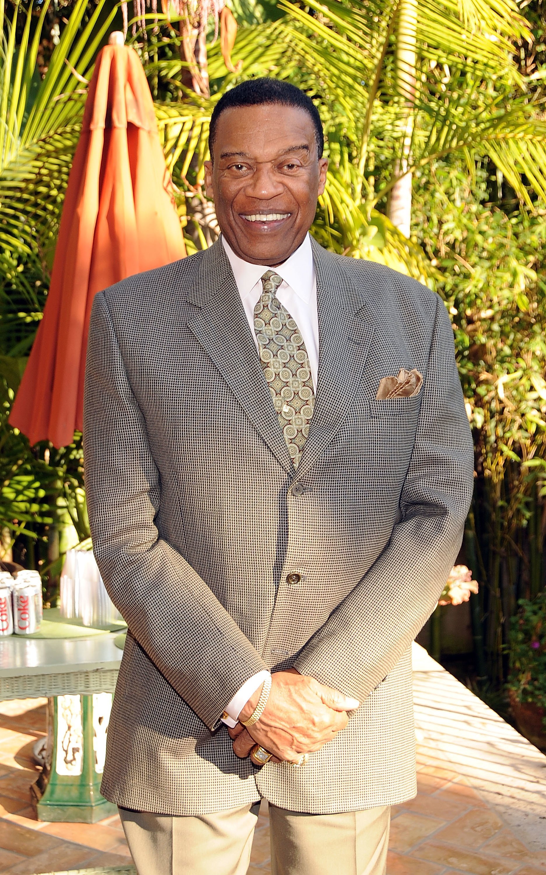 Bernie Casey attends Membership First's meet and greet meeting at a private residence. | Source: Getty Images