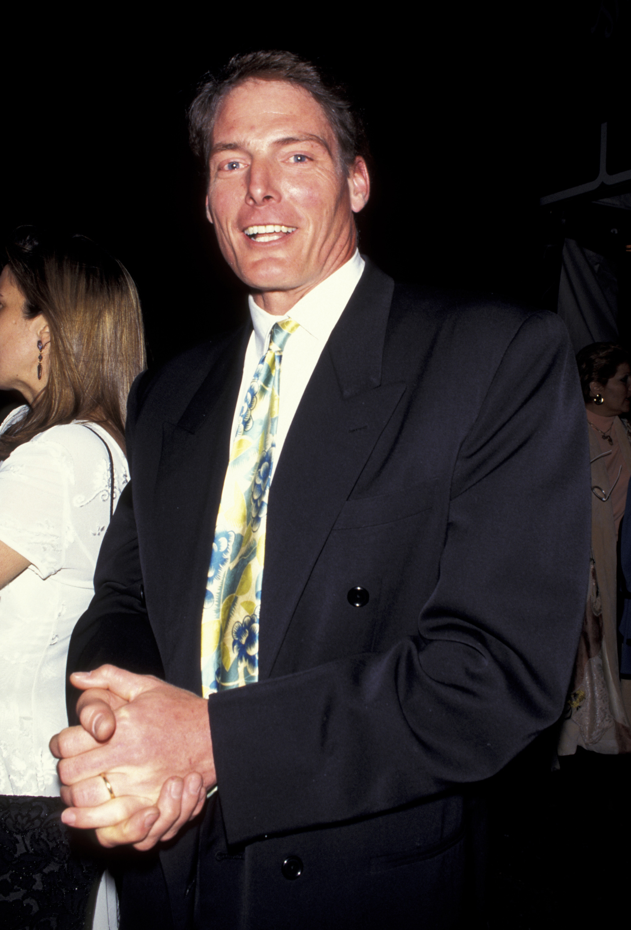 Christopher Reeve at the "Indiscretions" New York City premiere after party on April 27, 1995. | Source: Getty Images