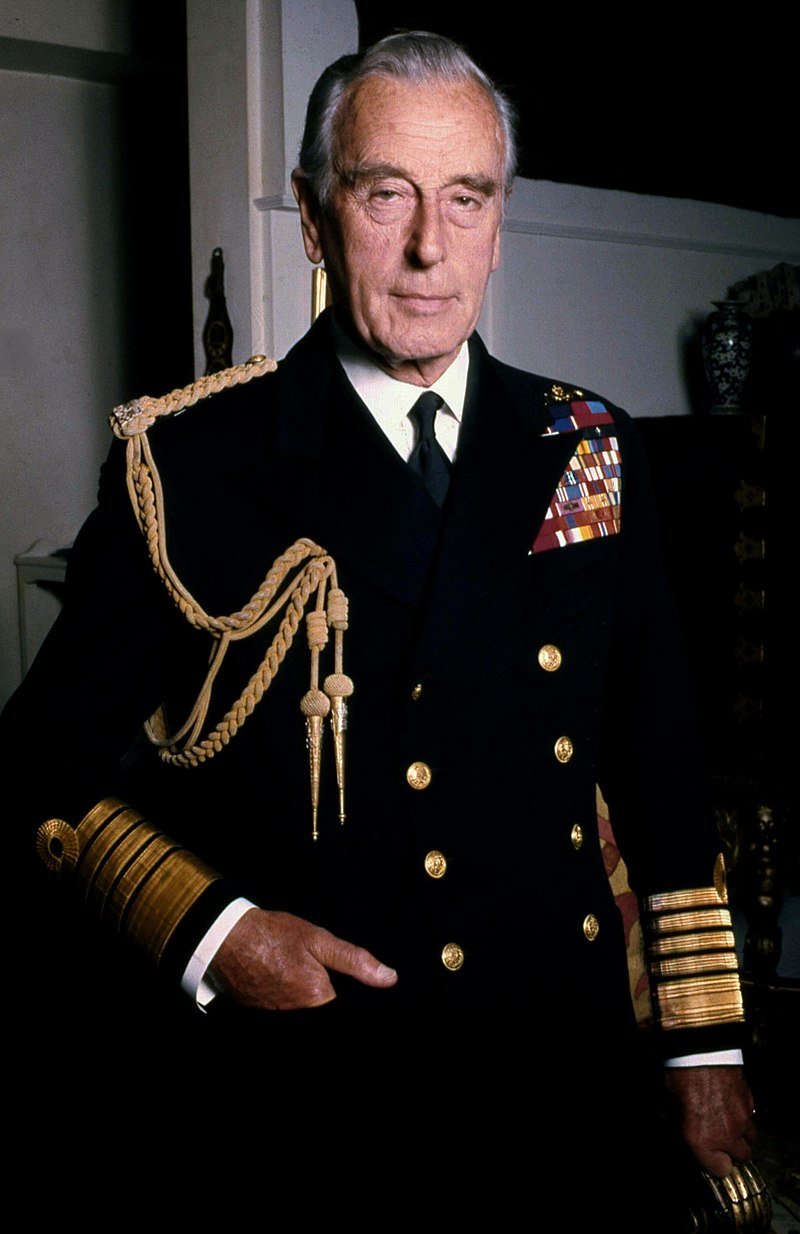 Lord Louis Mountbatten in 1976 | Source: Wikimedia
