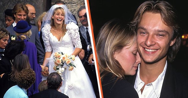 Estelle Lefébure et David Hallyday | Getty Images