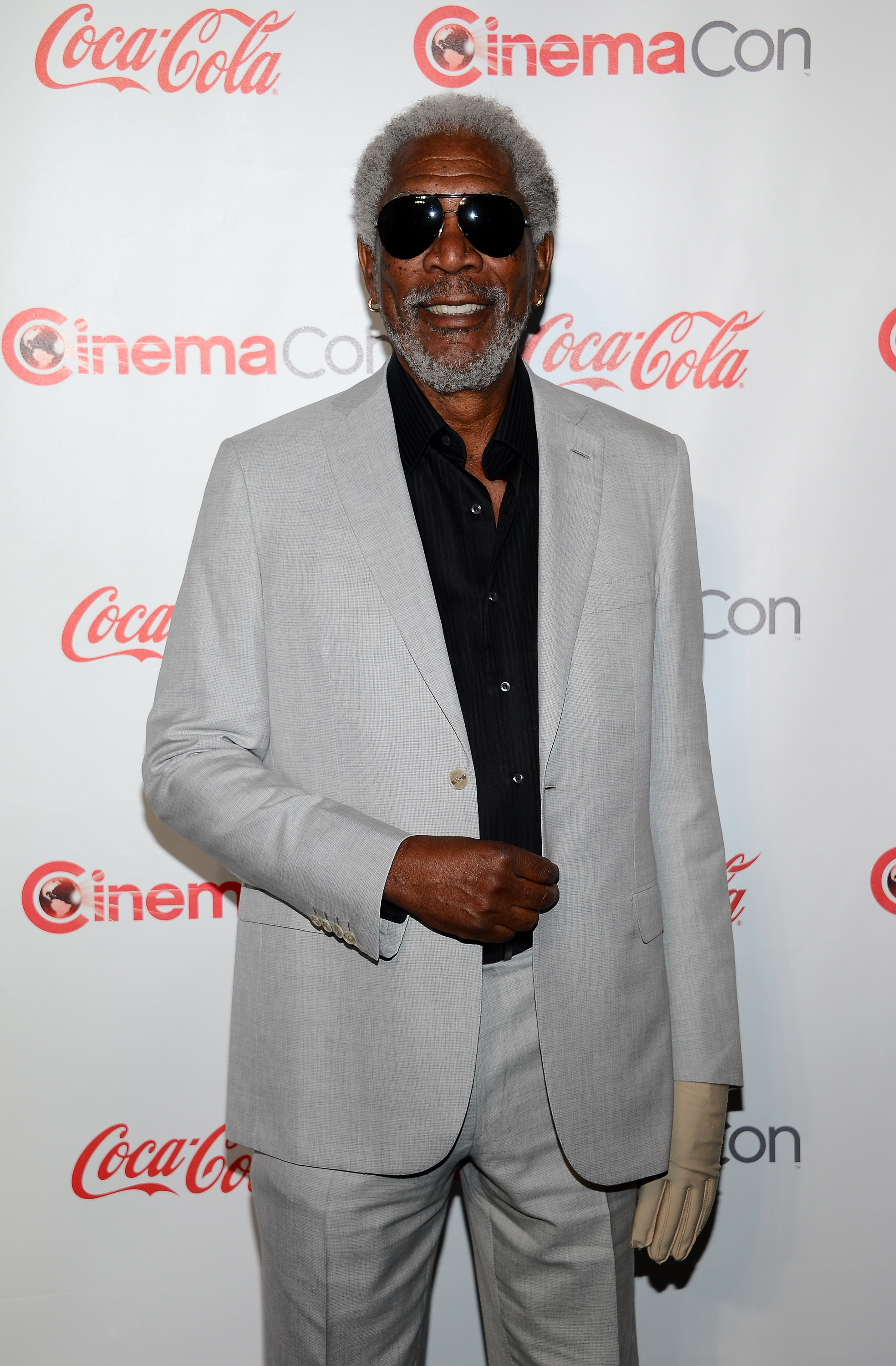 Morgan Freeman on April 18, 2013 in Las Vegas, Nevada | Source: Getty Images