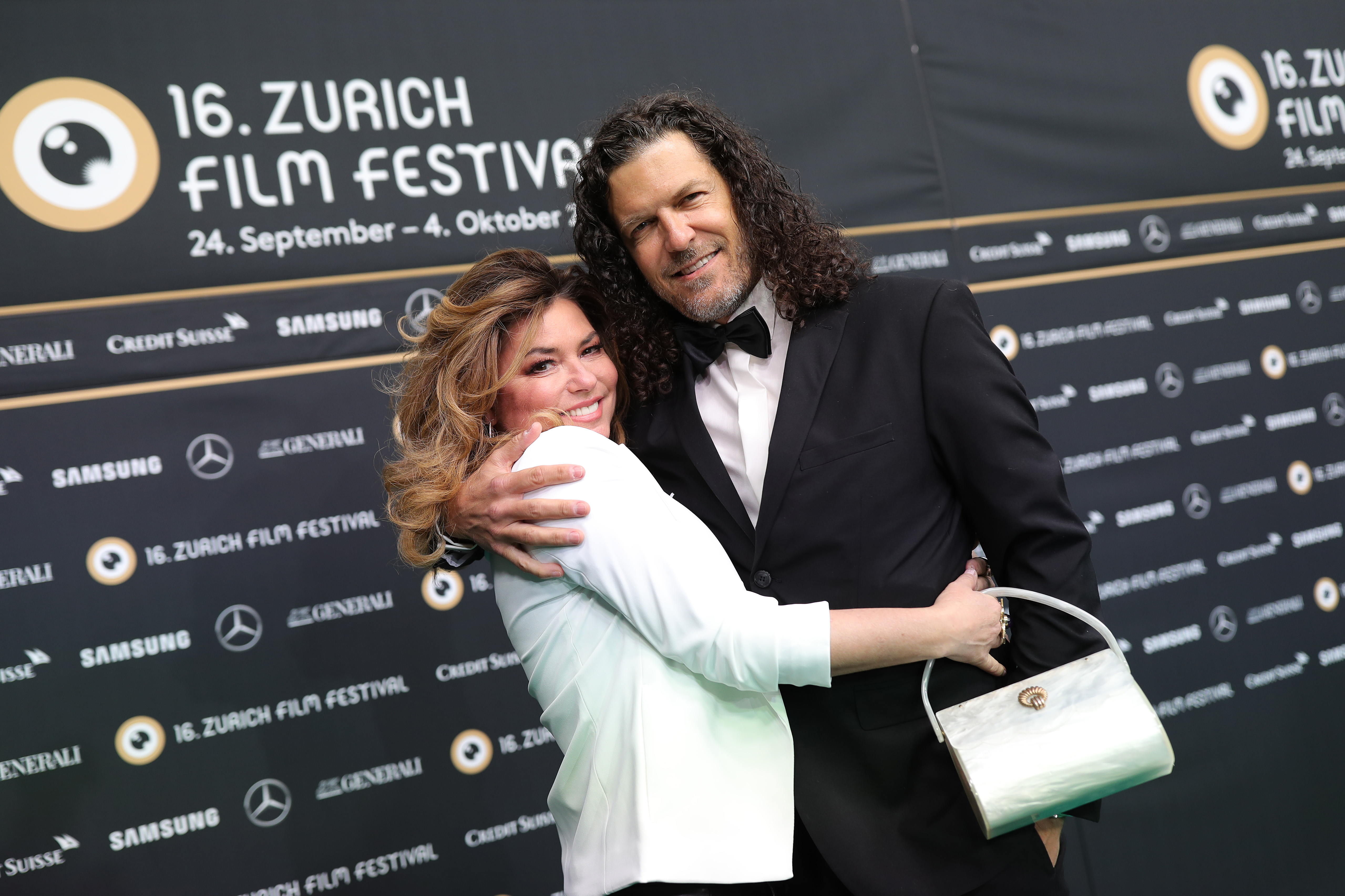 Shania Twain and Frederic Thiebaud on September 26, 2020 in Zurich, Switzerland. | Source: Getty Images