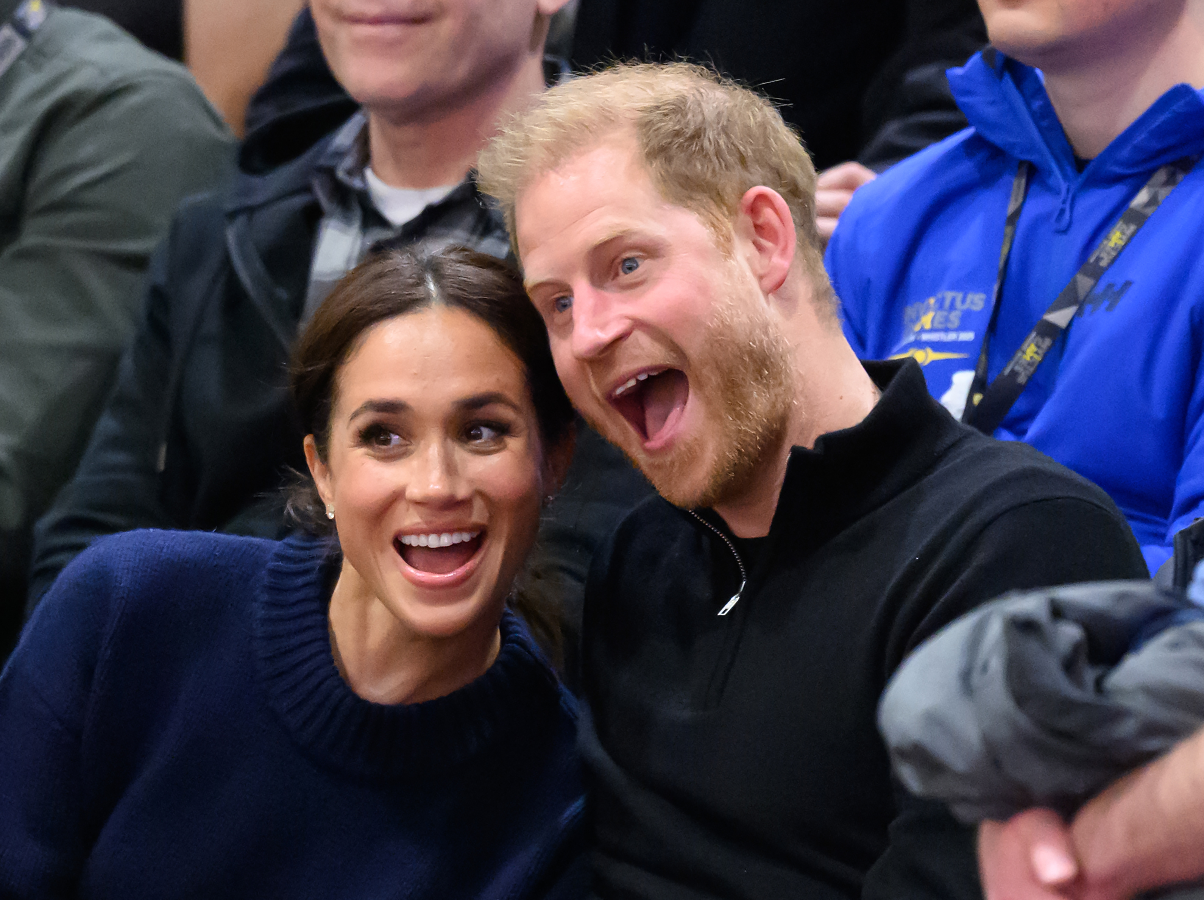 Meghan Markle and Prince Harry attend the 2025 Invictus Games at the Vancouver Convention Centre on February 09, 2025 in Vancouver, British Columbia. | Source: Getty Images