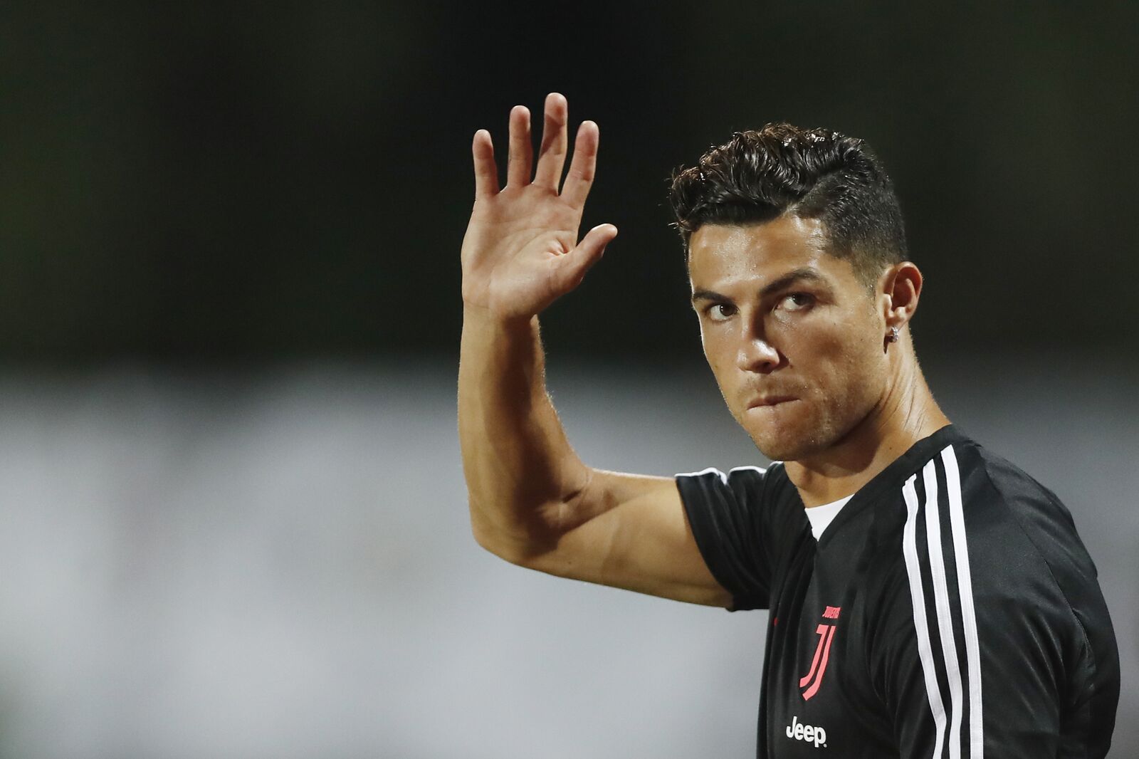 Cristiano Ronaldo au Stade du Centre Olympique de Nankin le 23 juillet 2019 à Nankin, Chine. | Photo : Getty Images