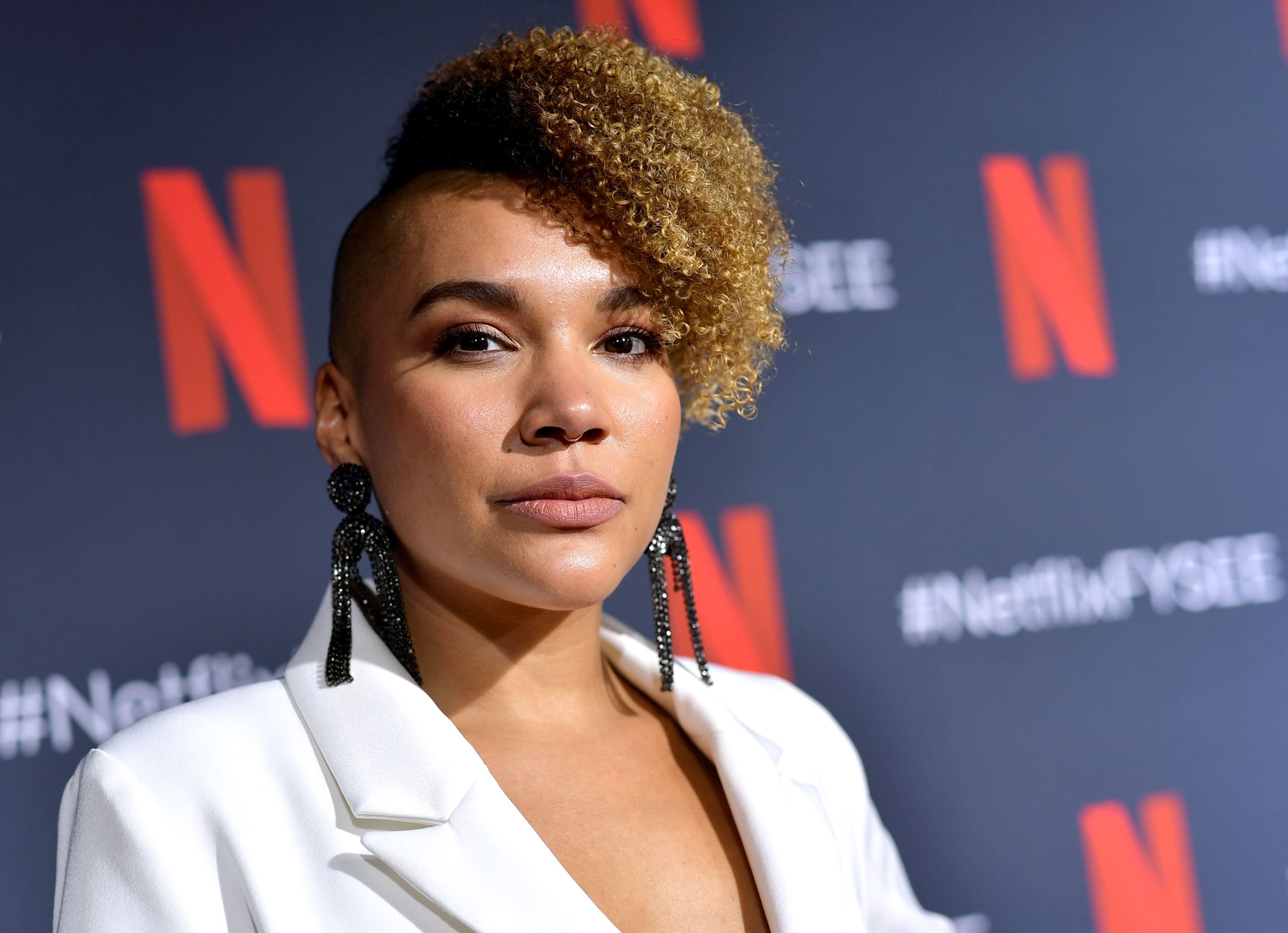 Emmy Raver-Lampman at Netflix's 'Umbrella Academy' Screening on May 11, 2019 in Los Angeles. | Photo: Getty Images